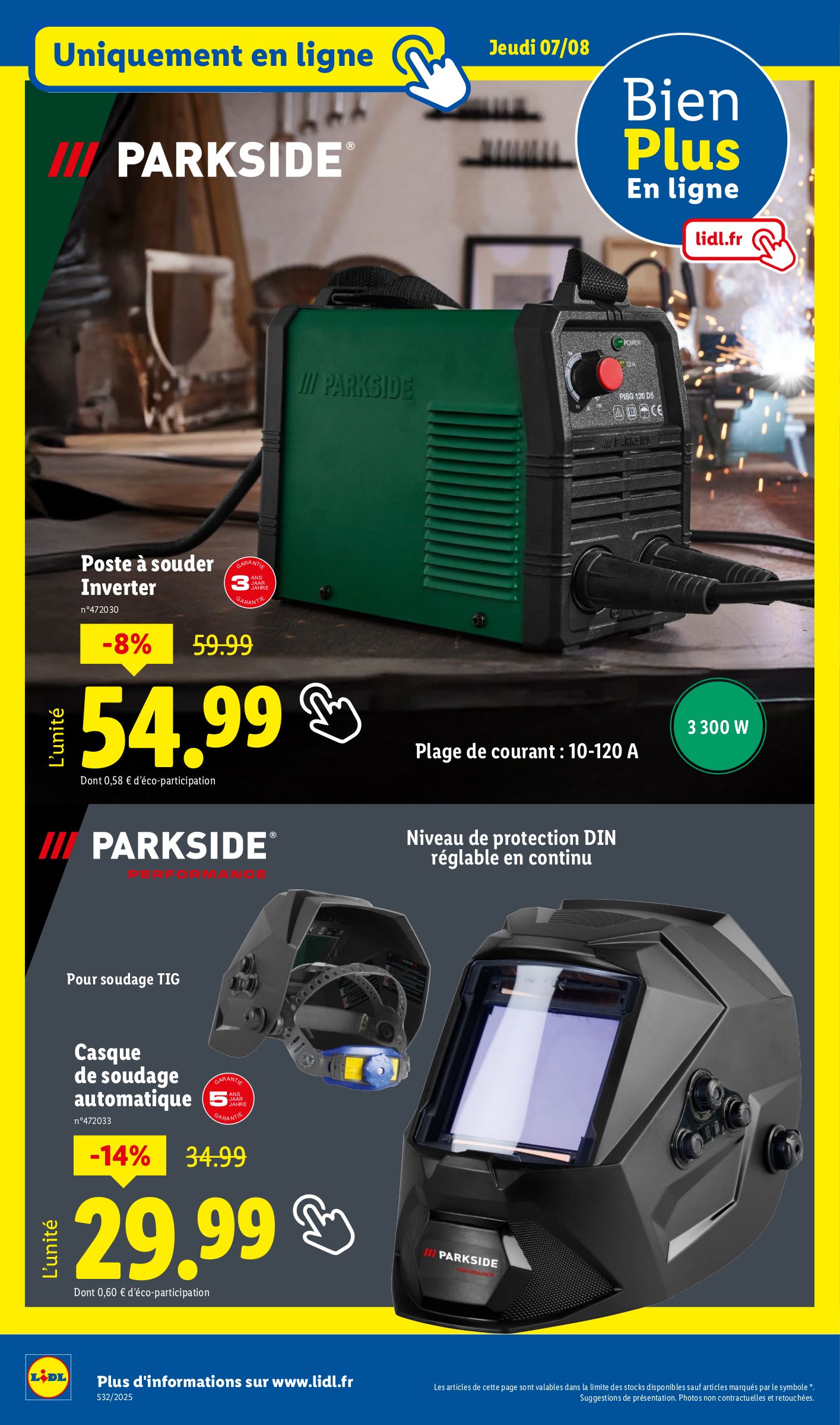 lidl - Catalogue Lidl - Les bonnes affaires de la semaine valable du 07/08 au 11/08 - page: 12