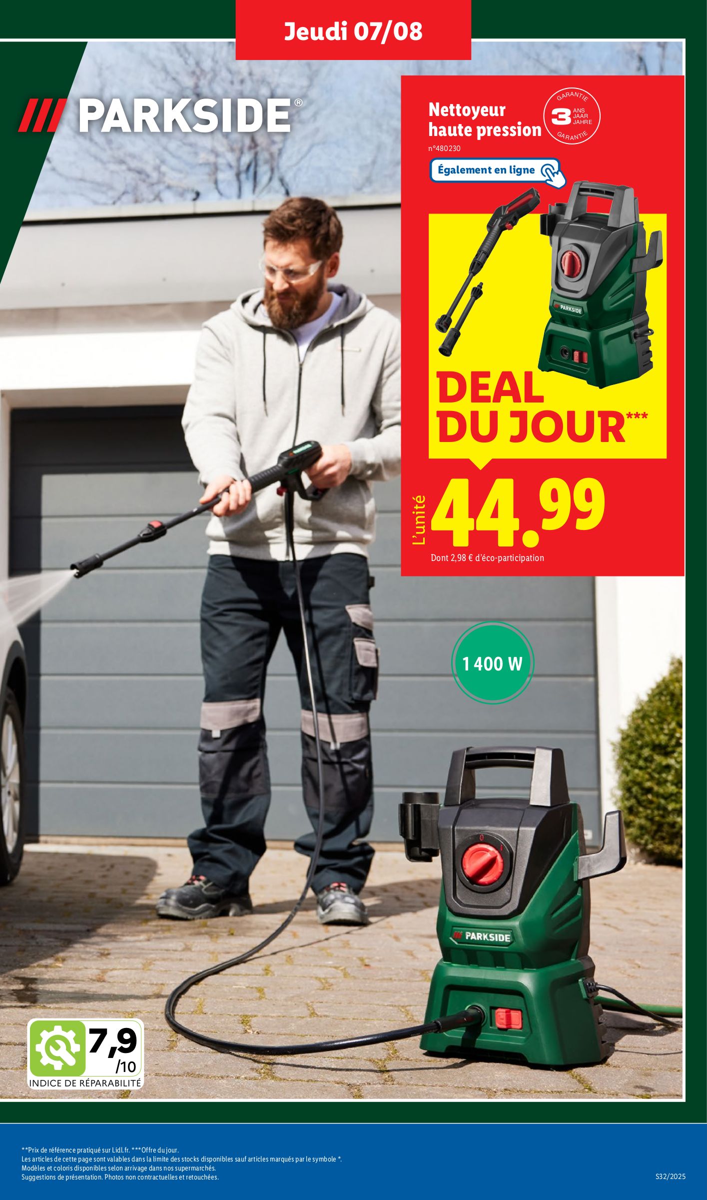 lidl - Catalogue Lidl - Les bonnes affaires de la semaine valable du 07/08 au 11/08 - page: 9