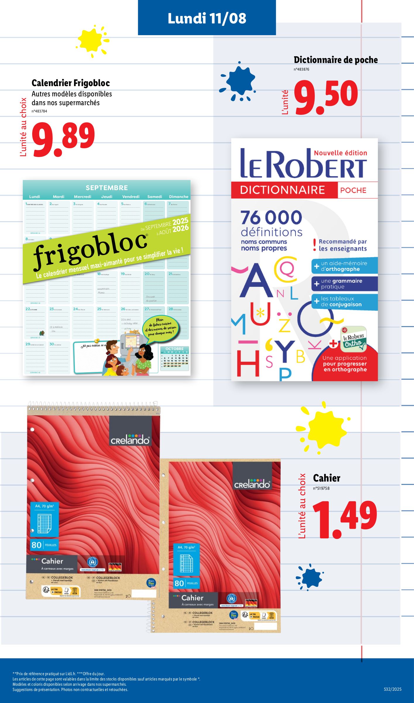 lidl - Catalogue Lidl - Les bonnes affaires de la semaine valable du 07/08 au 11/08 - page: 23