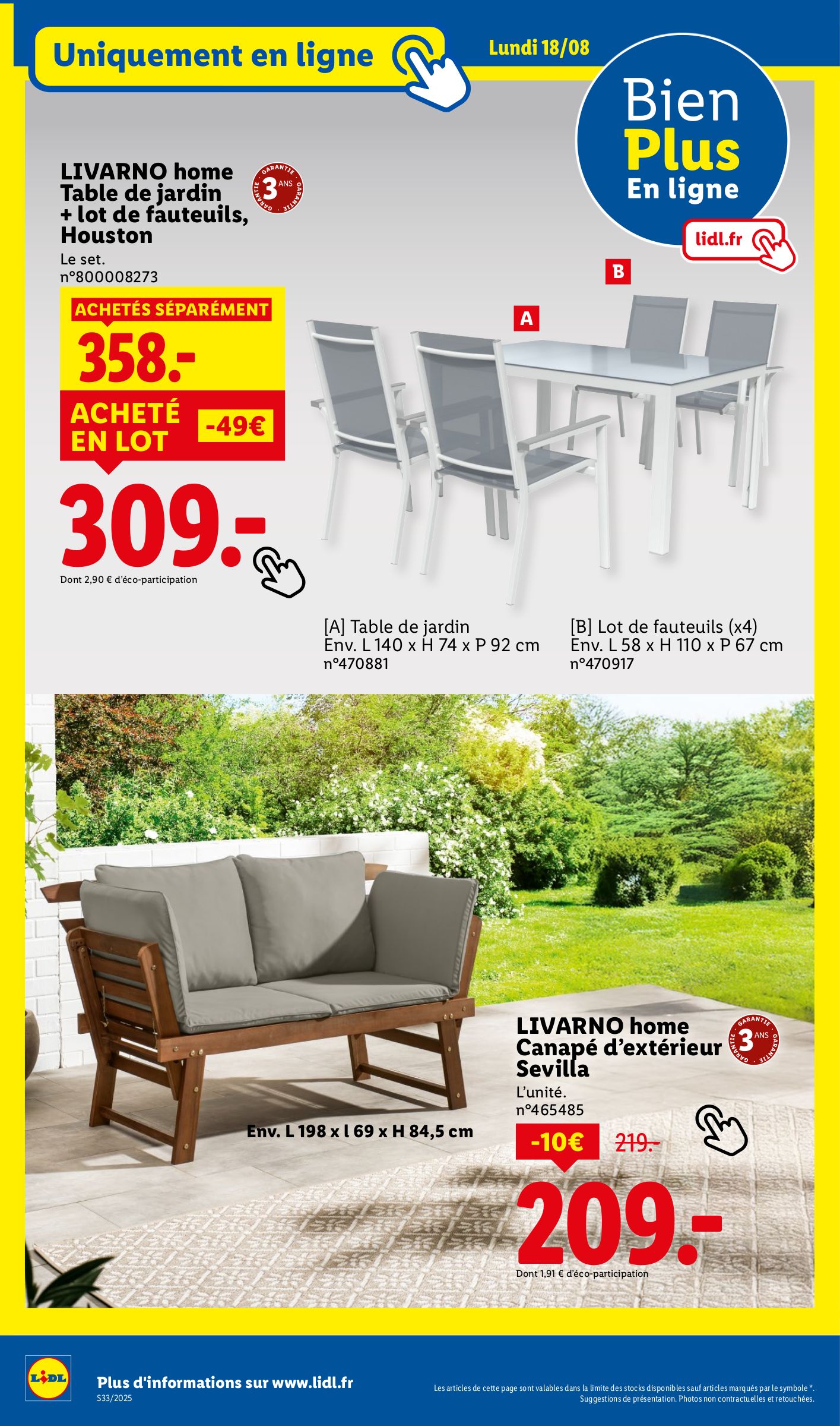 lidl - Catalogue Lidl - Les bonnes affaires de la semaine valable du 14/08 au 18/08 - page: 40