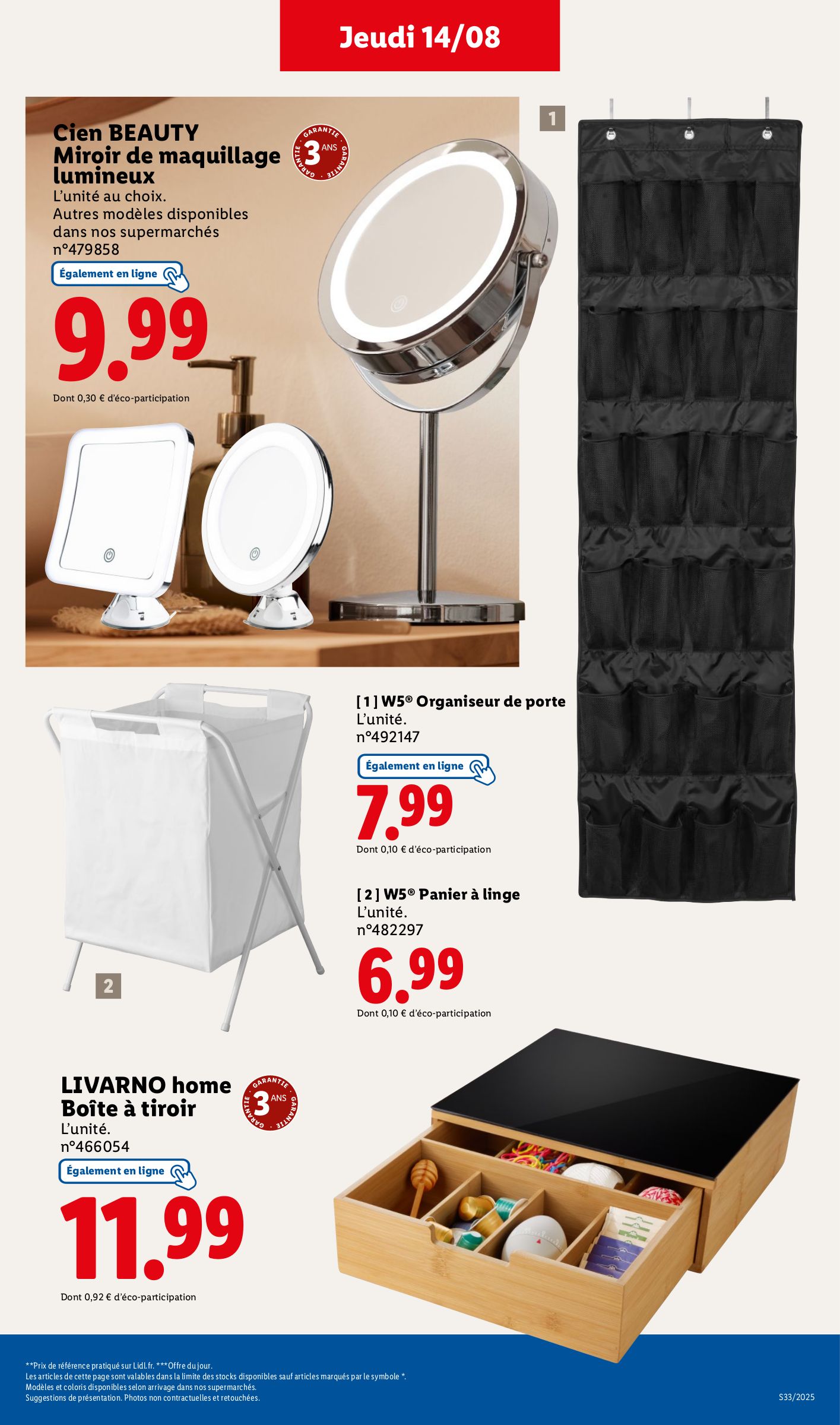 lidl - Catalogue Lidl - Les bonnes affaires de la semaine valable du 14/08 au 18/08 - page: 13