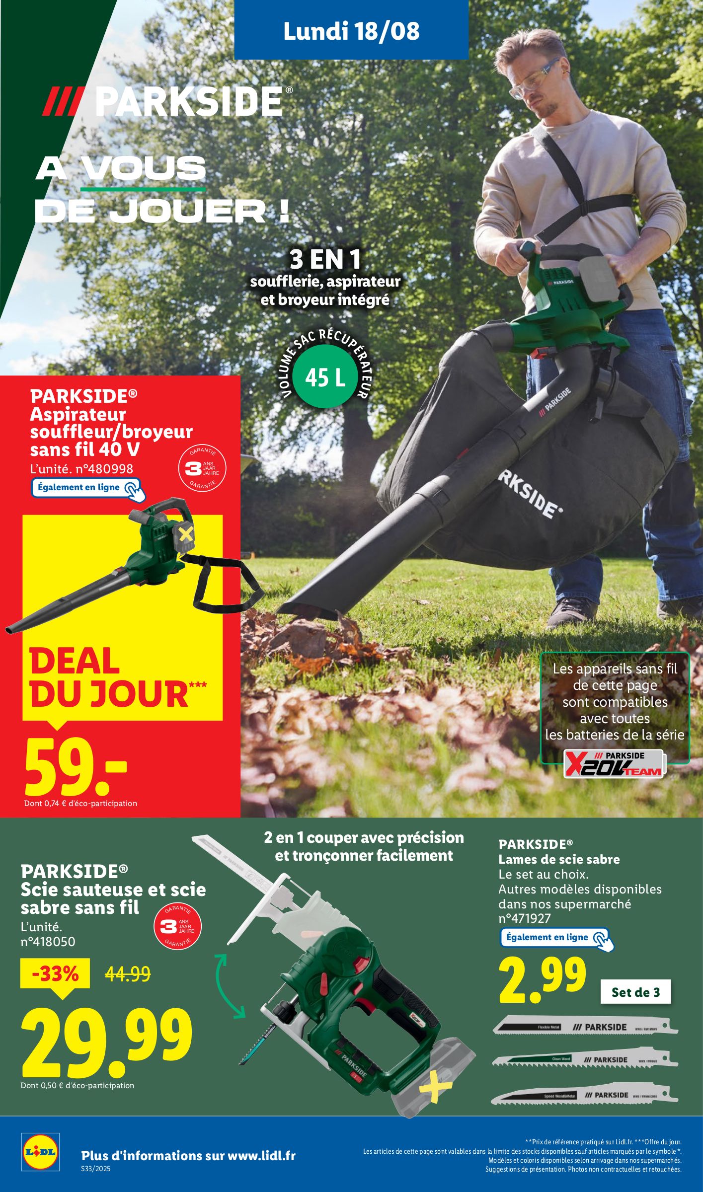 lidl - Catalogue Lidl - Les bonnes affaires de la semaine valable du 14/08 au 18/08 - page: 24