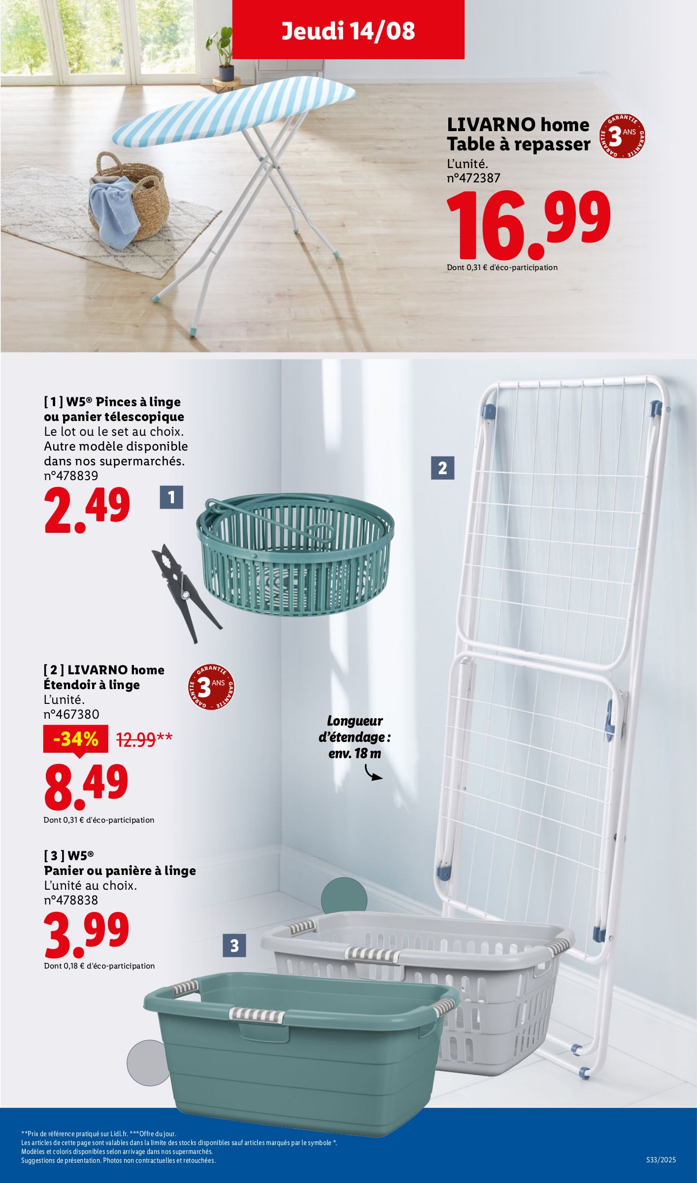 lidl - Catalogue Lidl - Les bonnes affaires de la semaine valable du 14/08 au 18/08 - page: 5