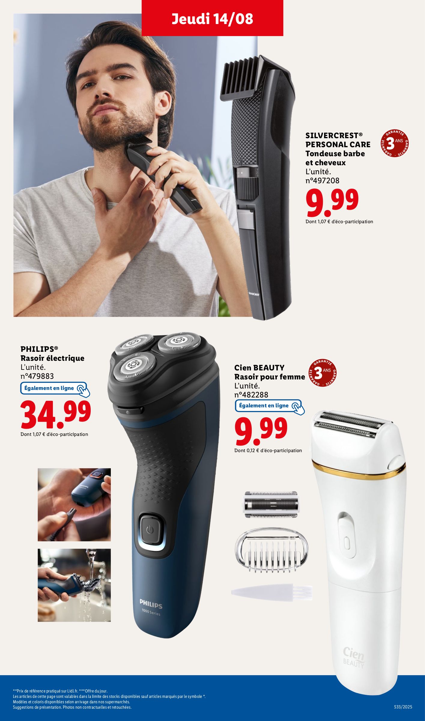 lidl - Catalogue Lidl - Les bonnes affaires de la semaine valable du 14/08 au 18/08 - page: 7