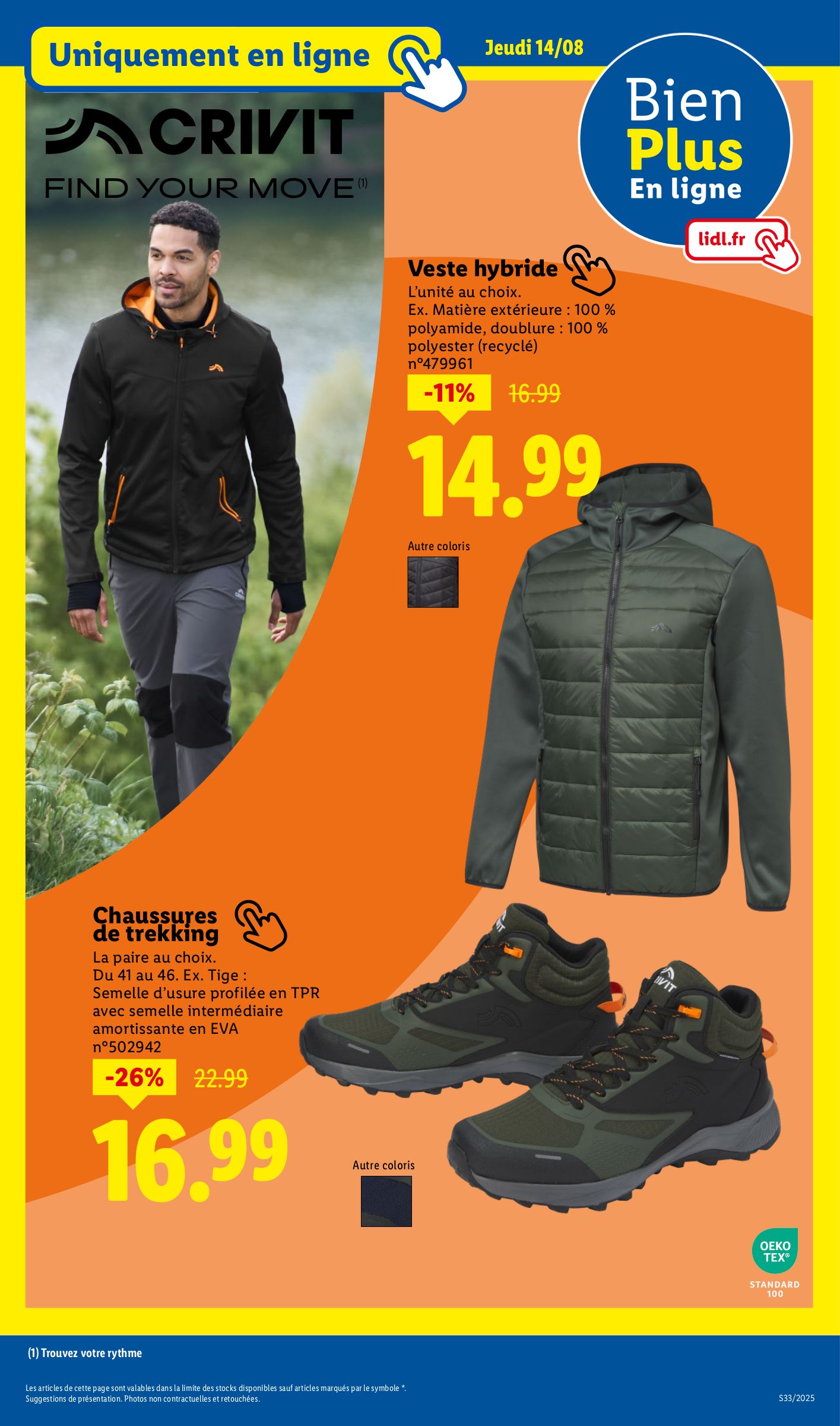 lidl - Catalogue Lidl - Les bonnes affaires de la semaine valable du 14/08 au 18/08 - page: 21