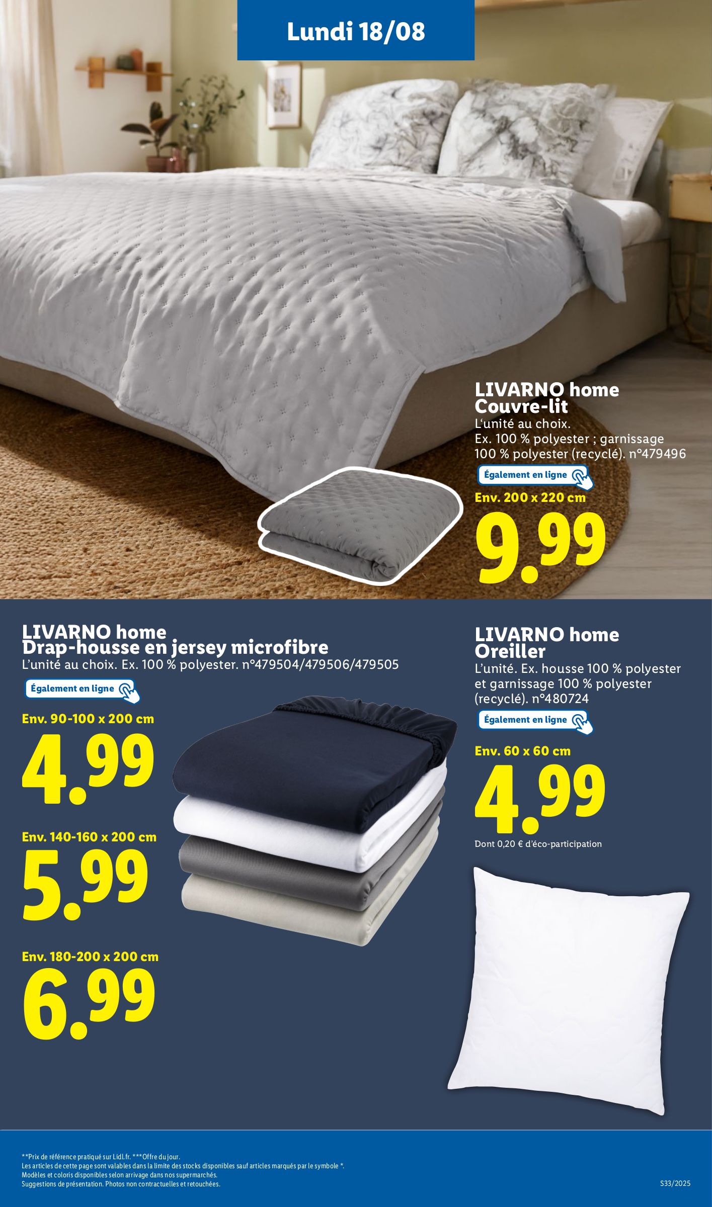 lidl - Catalogue Lidl - Les bonnes affaires de la semaine valable du 14/08 au 18/08 - page: 33