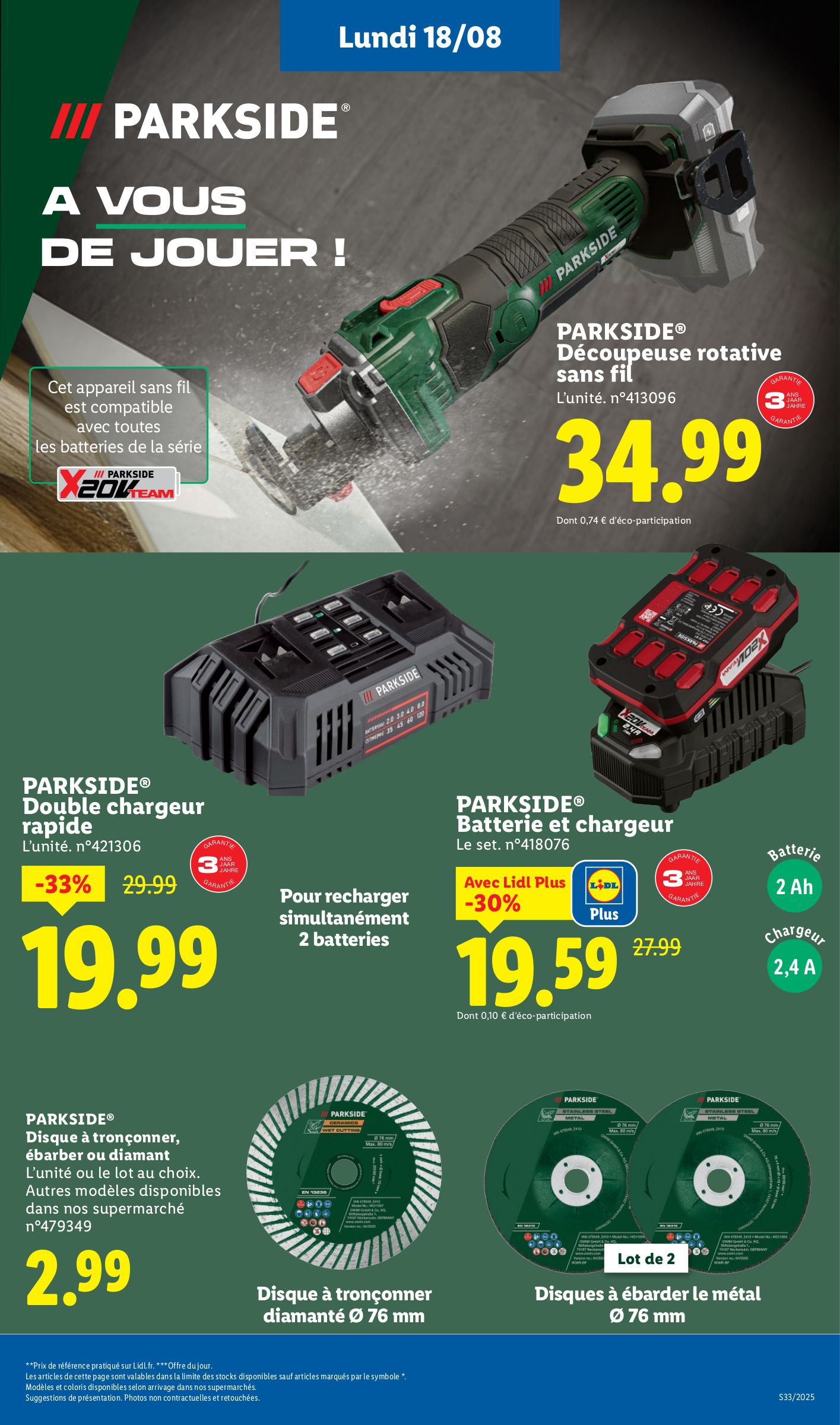 lidl - Catalogue Lidl - Les bonnes affaires de la semaine valable du 14/08 au 18/08 - page: 23