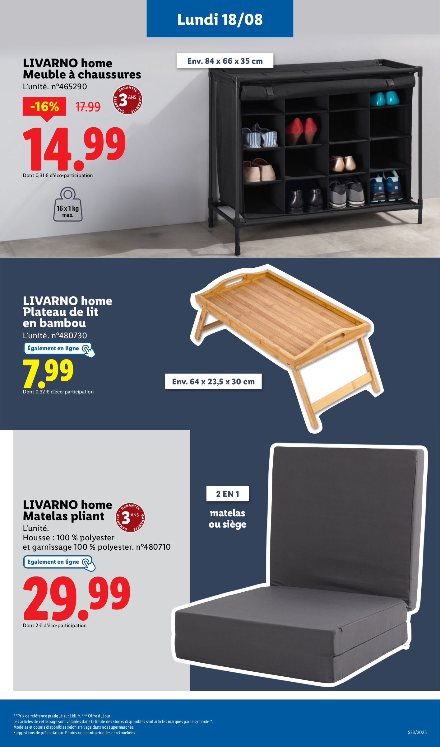 lidl - Catalogue Lidl - Les bonnes affaires de la semaine valable du 14/08 au 18/08 - page: 35