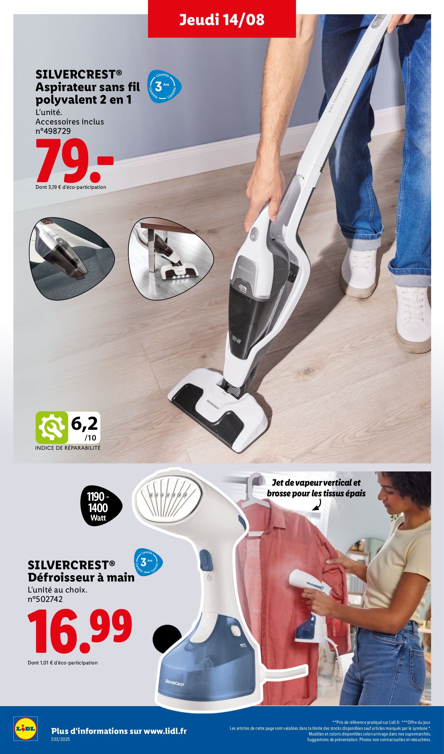 lidl - Catalogue Lidl - Les bonnes affaires de la semaine valable du 14/08 au 18/08 - page: 4