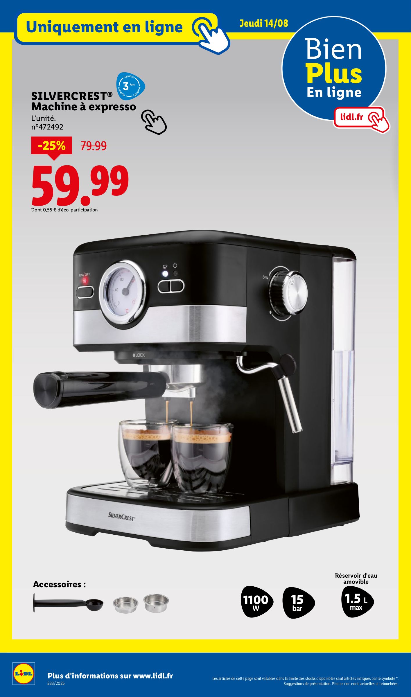 lidl - Catalogue Lidl - Les bonnes affaires de la semaine valable du 14/08 au 18/08 - page: 18