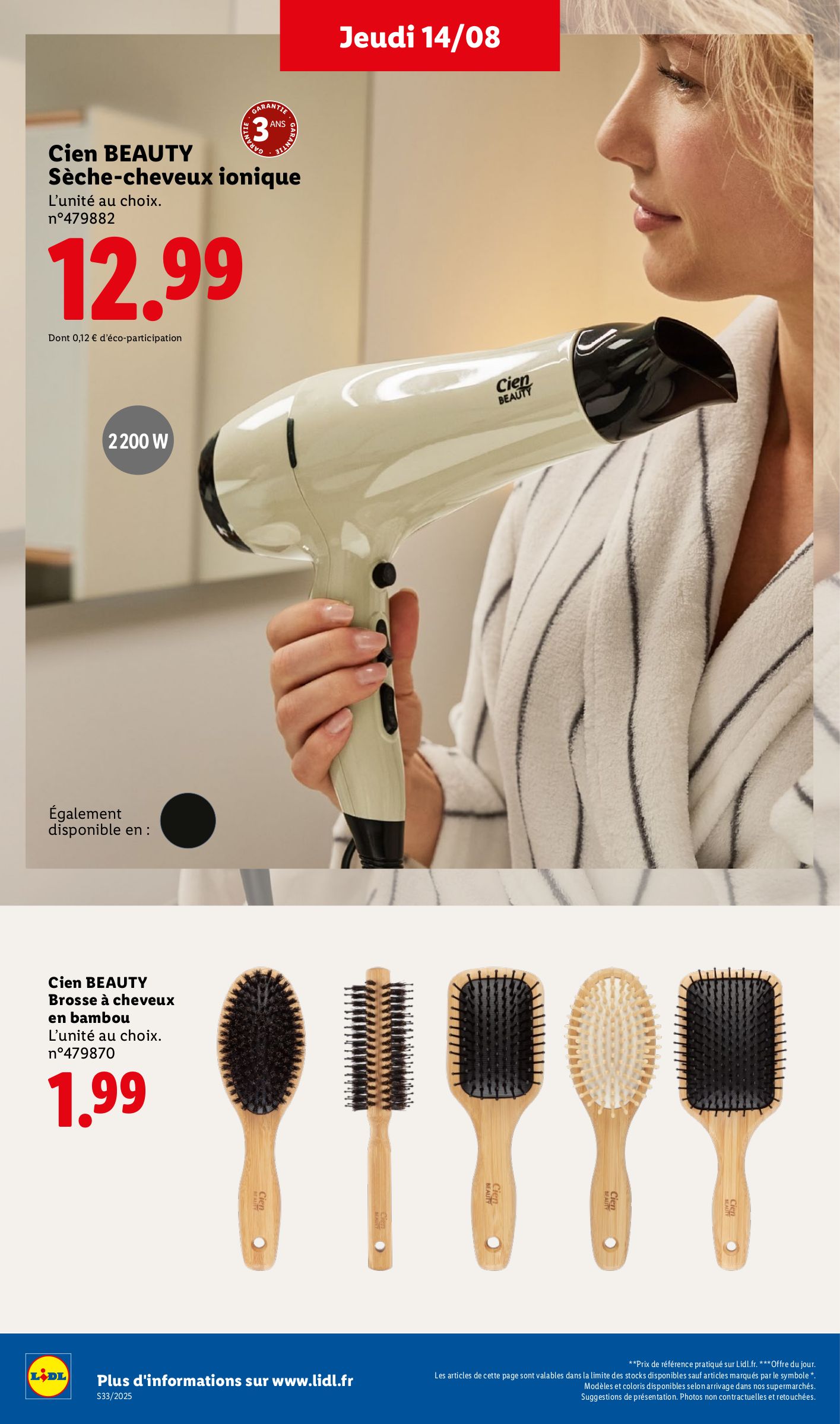 lidl - Catalogue Lidl - Les bonnes affaires de la semaine valable du 14/08 au 18/08 - page: 8