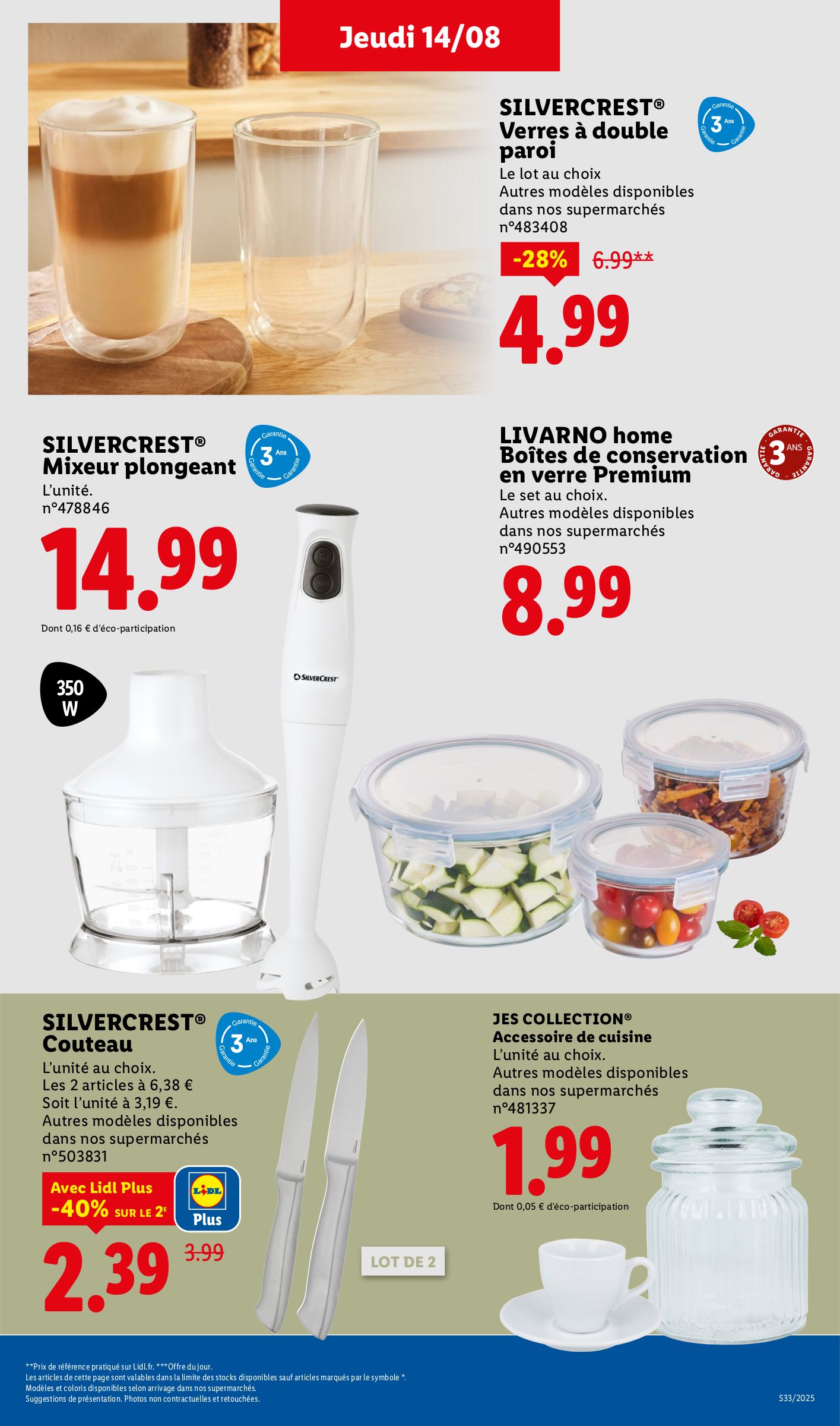 lidl - Catalogue Lidl - Les bonnes affaires de la semaine valable du 14/08 au 18/08 - page: 17