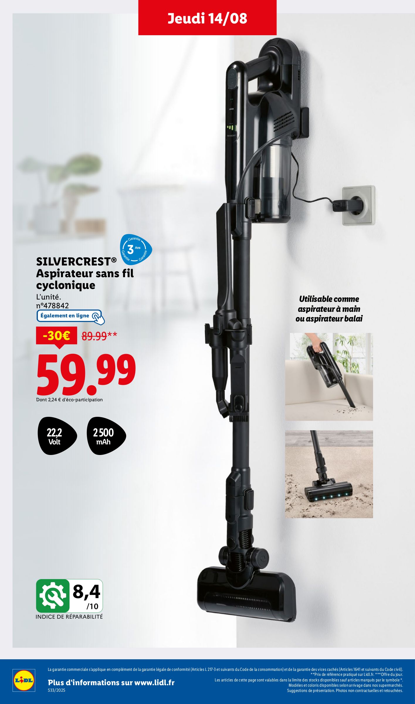 lidl - Catalogue Lidl - Les bonnes affaires de la semaine valable du 14/08 au 18/08 - page: 2