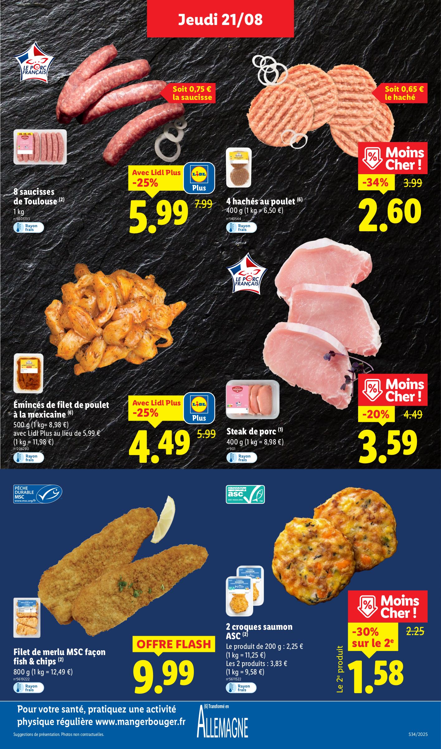 lidl - Catalogue Lidl valable du 21/08 au 27/08 - page: 5