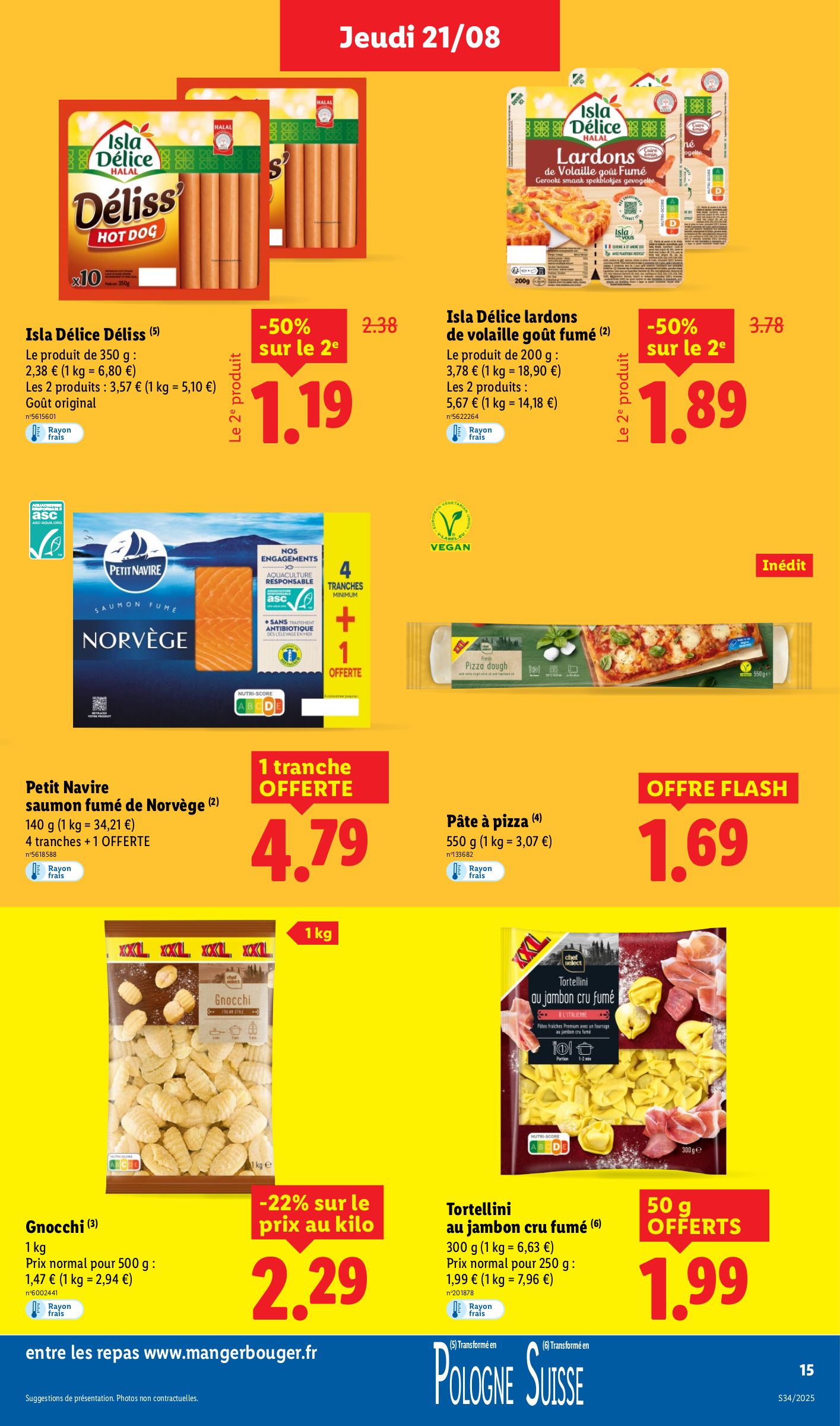 lidl - Catalogue Lidl valable du 21/08 au 27/08 - page: 15