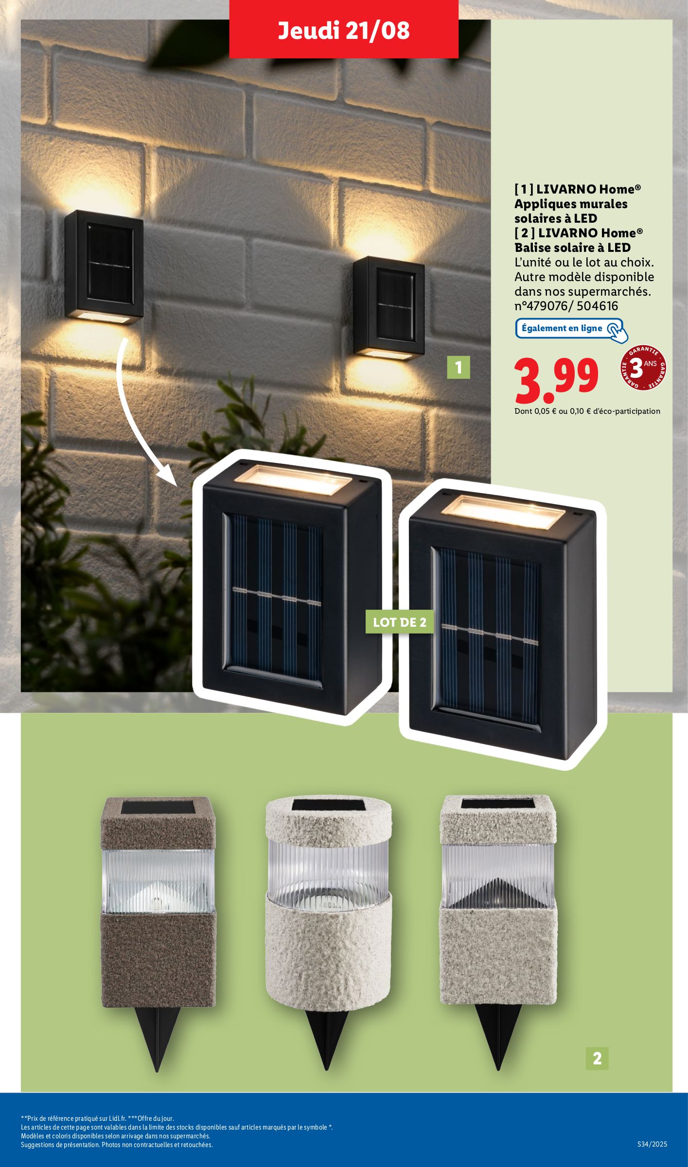 lidl - Catalogue Lidl valable du 21/08 au 27/08 - page: 43
