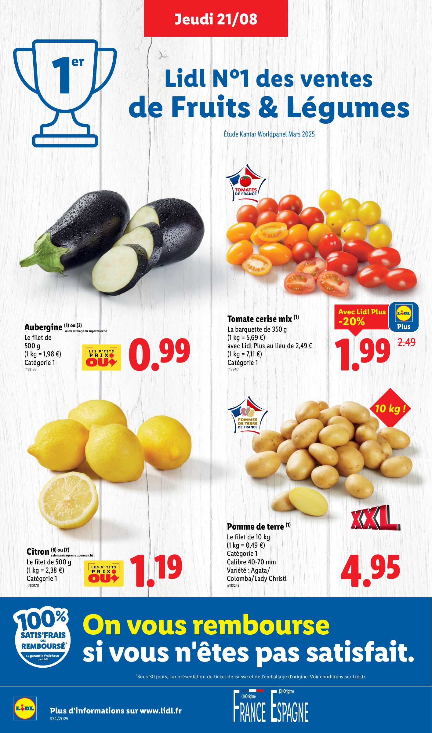 lidl - Catalogue Lidl valable du 21/08 au 27/08 - page: 2
