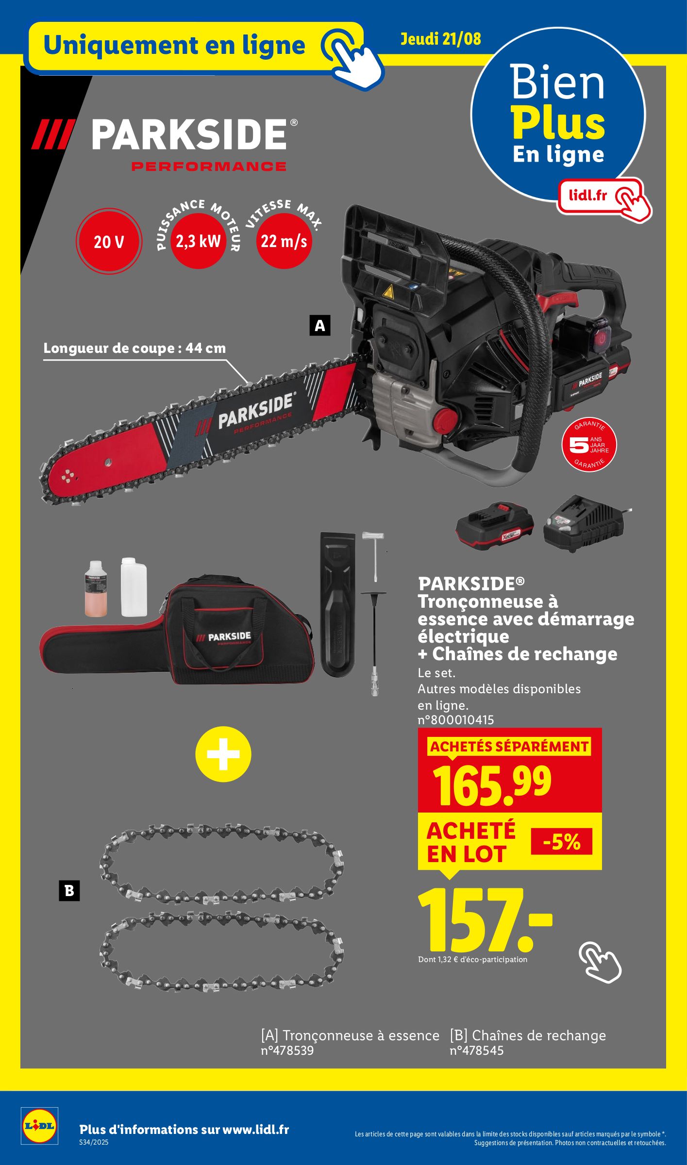 lidl - Catalogue Lidl valable du 21/08 au 27/08 - page: 34