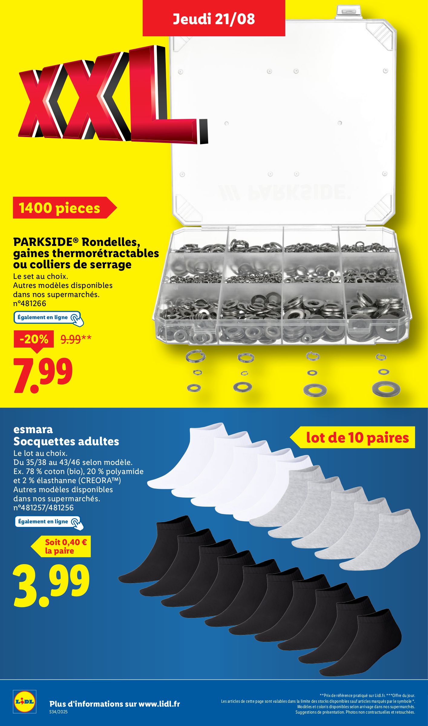 lidl - Catalogue Lidl valable du 21/08 au 27/08 - page: 46