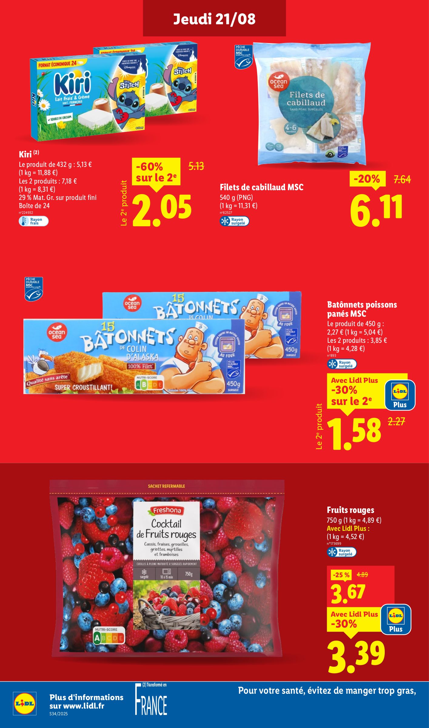 lidl - Catalogue Lidl valable du 21/08 au 27/08 - page: 10