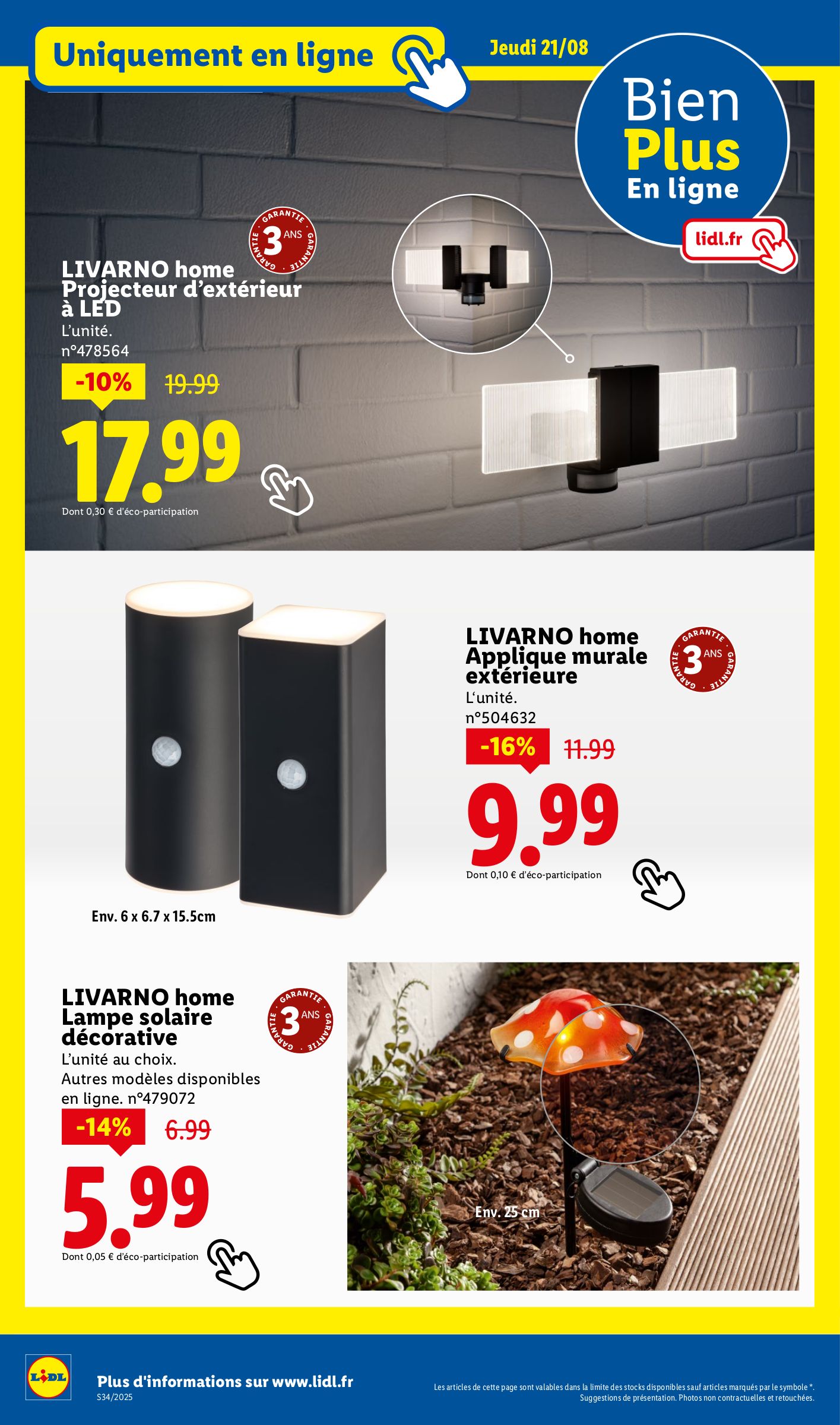 lidl - Catalogue Lidl valable du 21/08 au 27/08 - page: 48