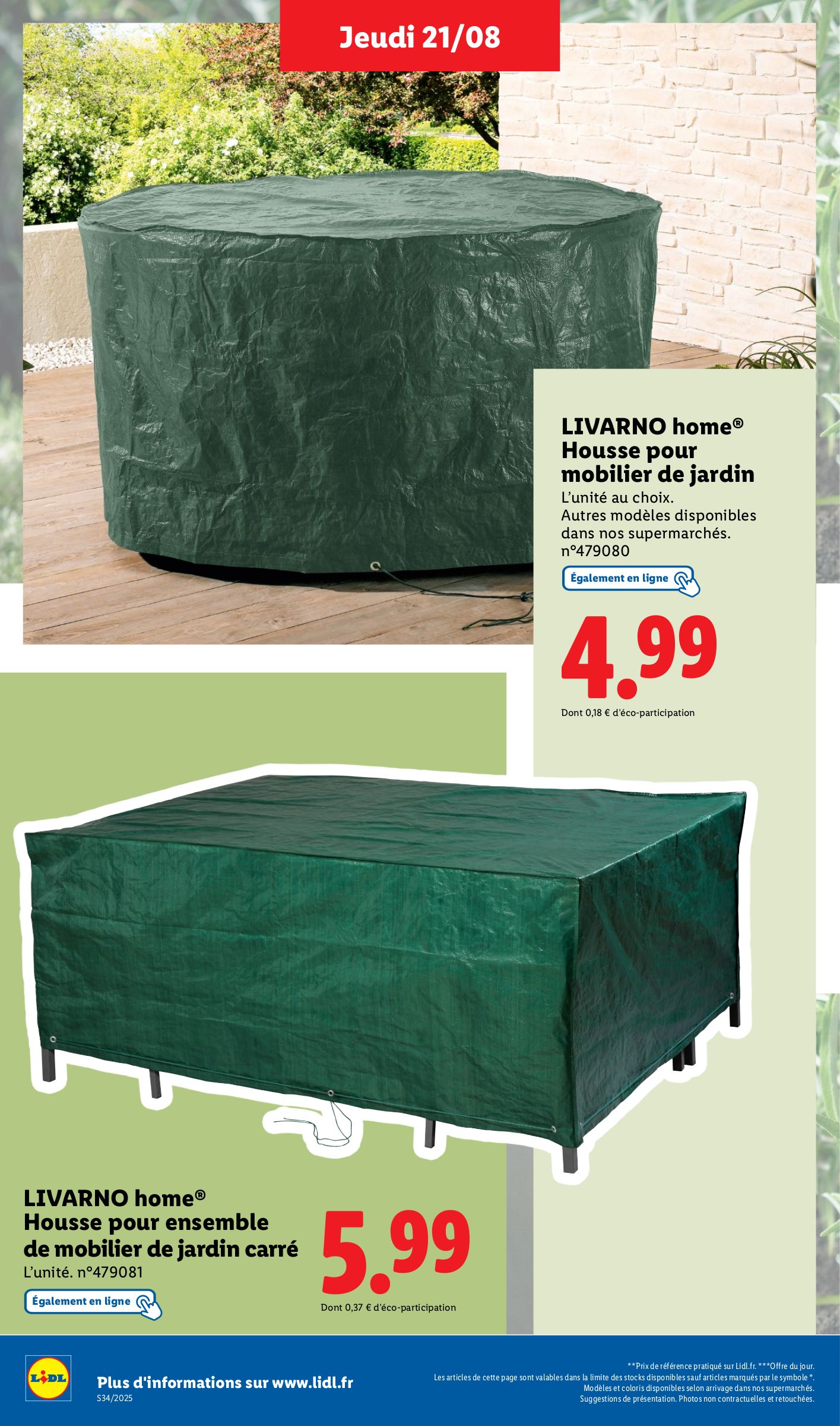 lidl - Catalogue Lidl valable du 21/08 au 27/08 - page: 42
