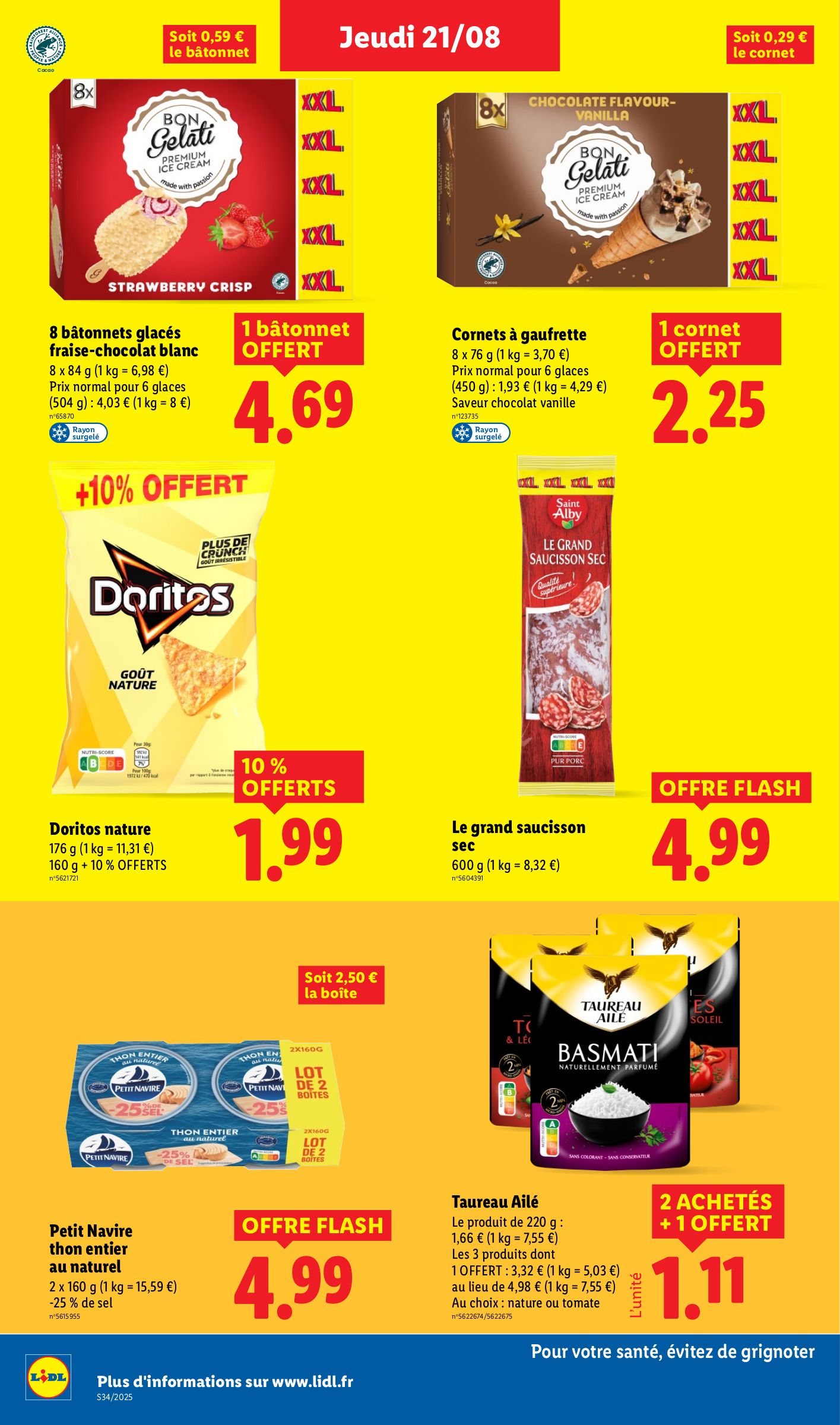 lidl - Catalogue Lidl valable du 21/08 au 27/08 - page: 20