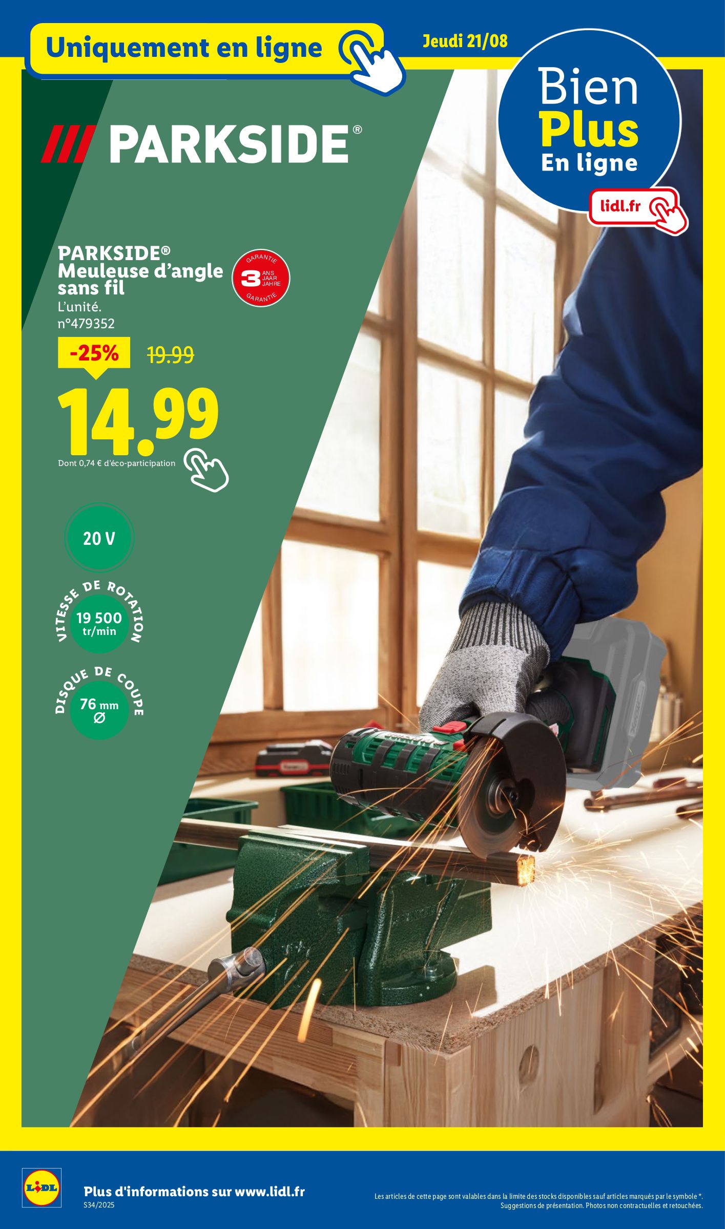 lidl - Catalogue Lidl valable du 21/08 au 27/08 - page: 38