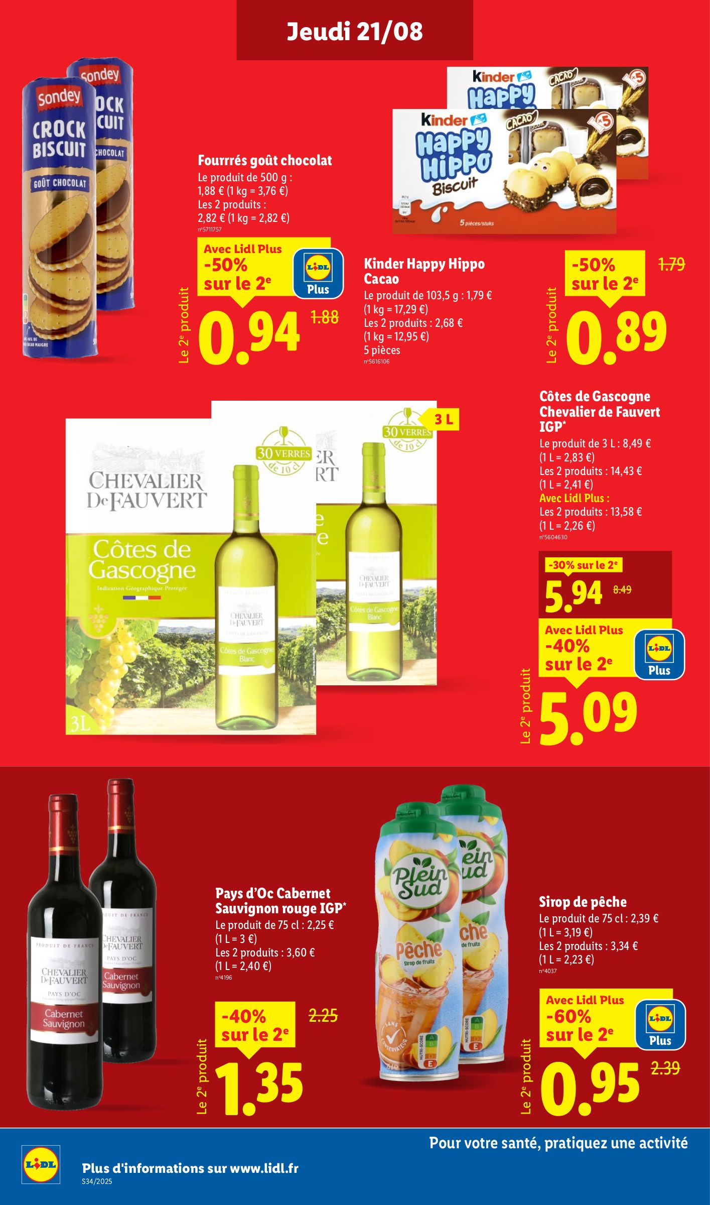 lidl - Catalogue Lidl valable du 21/08 au 27/08 - page: 12