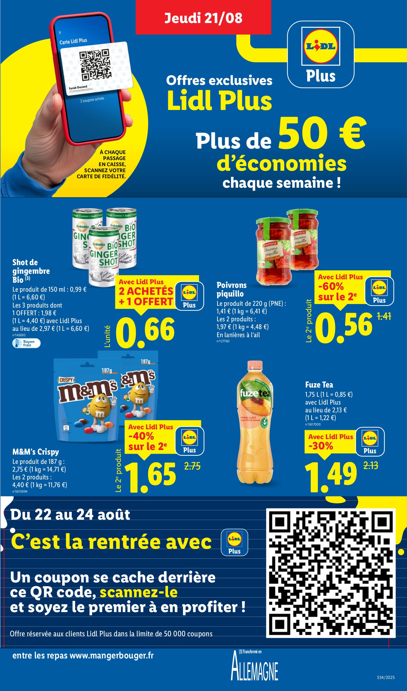 lidl - Catalogue Lidl valable du 21/08 au 27/08 - page: 7