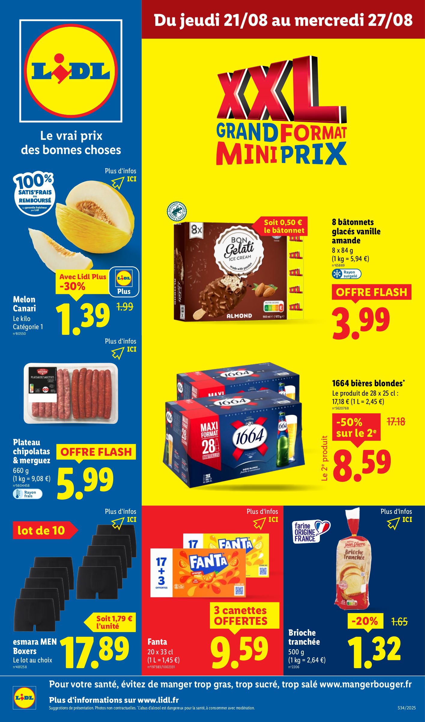 lidl - Catalogue Lidl valable du 21/08 au 27/08