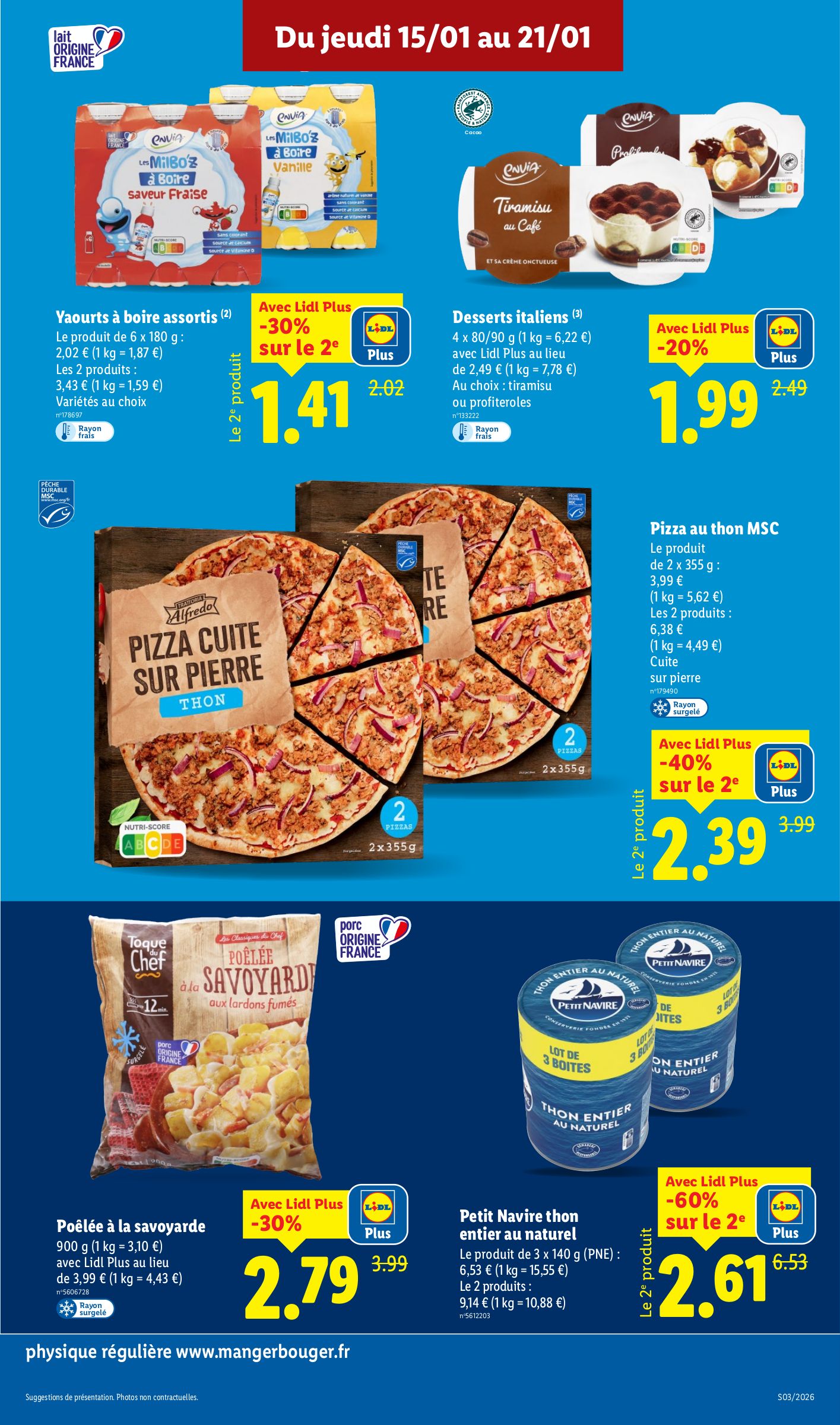 lidl - Catalogue Lidl valable du 15/01 au 21/01 - page: 11