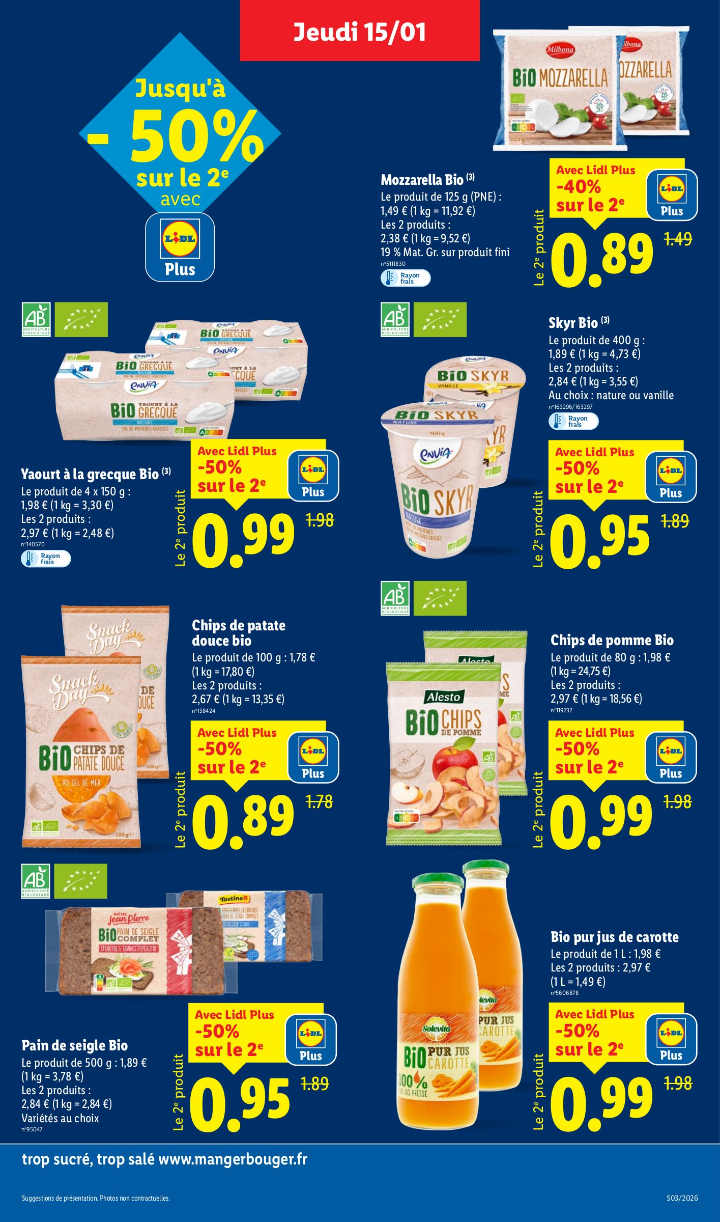 lidl - Catalogue Lidl valable du 15/01 au 21/01 - page: 23