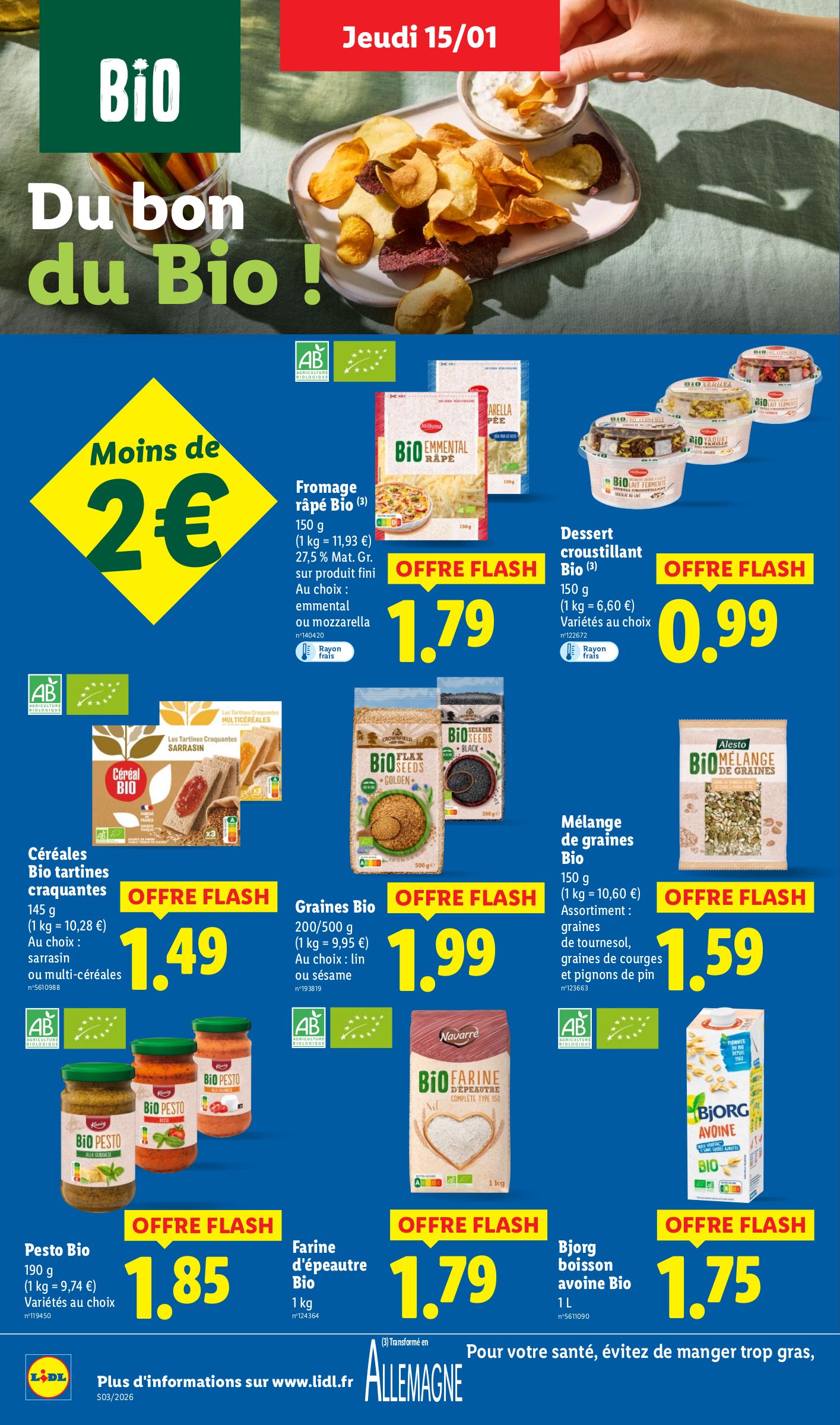 lidl - Catalogue Lidl valable du 15/01 au 21/01 - page: 22