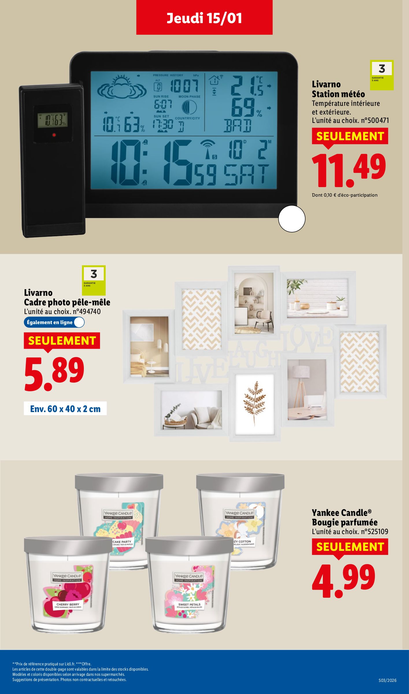 lidl - Catalogue Lidl valable du 15/01 au 21/01 - page: 43