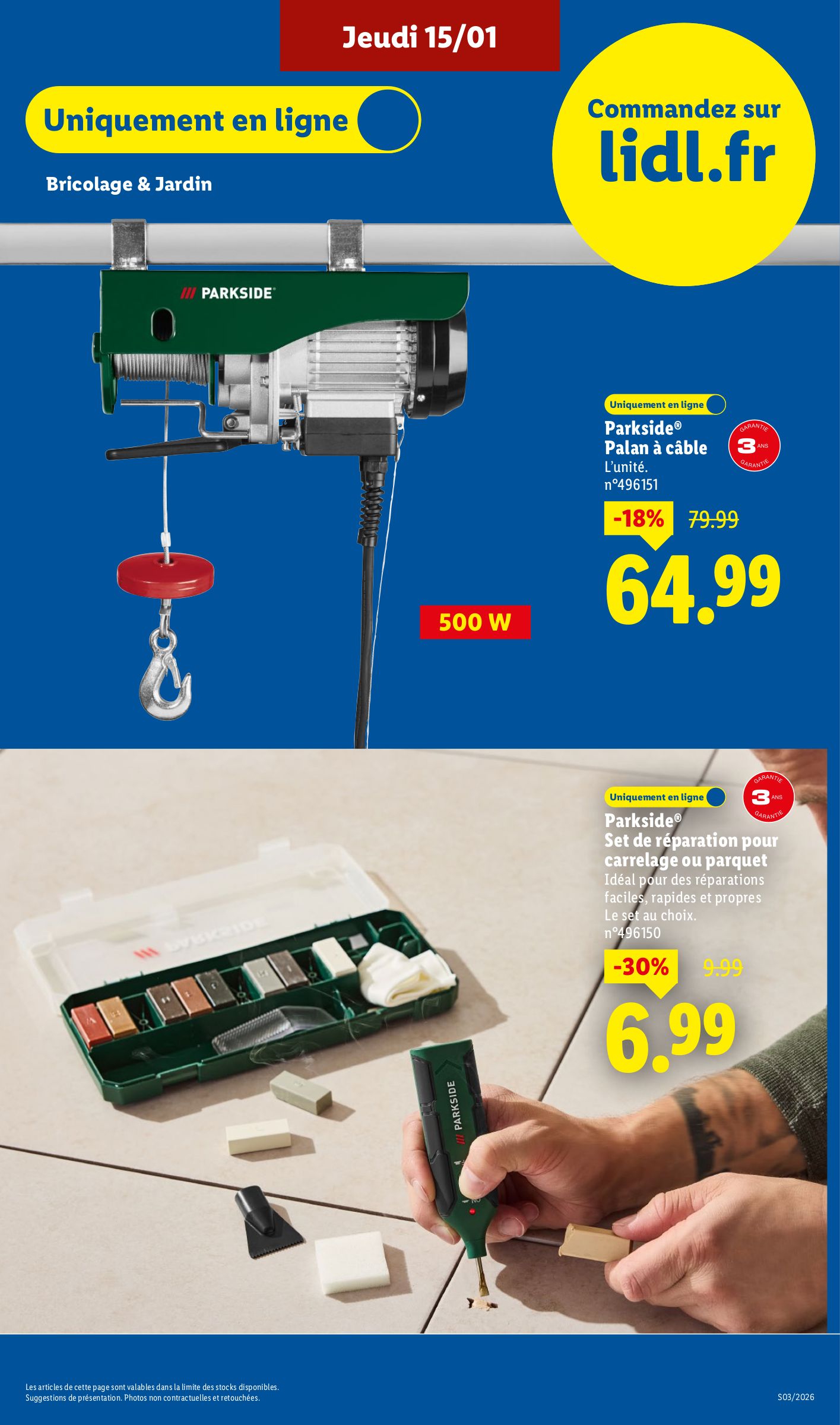 lidl - Catalogue Lidl valable du 15/01 au 21/01 - page: 49