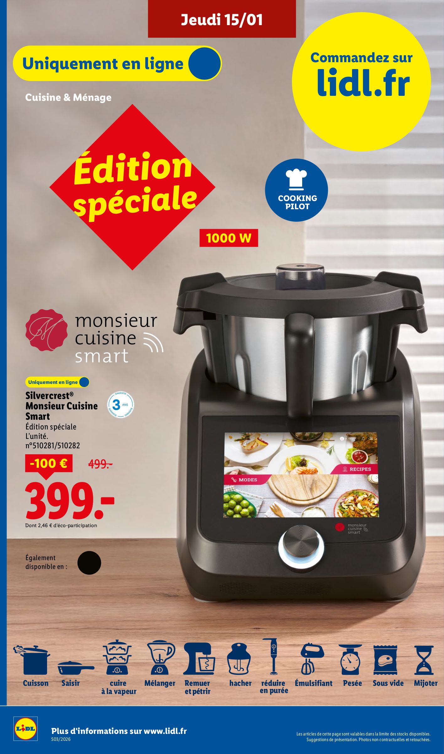 lidl - Catalogue Lidl valable du 15/01 au 21/01 - page: 46