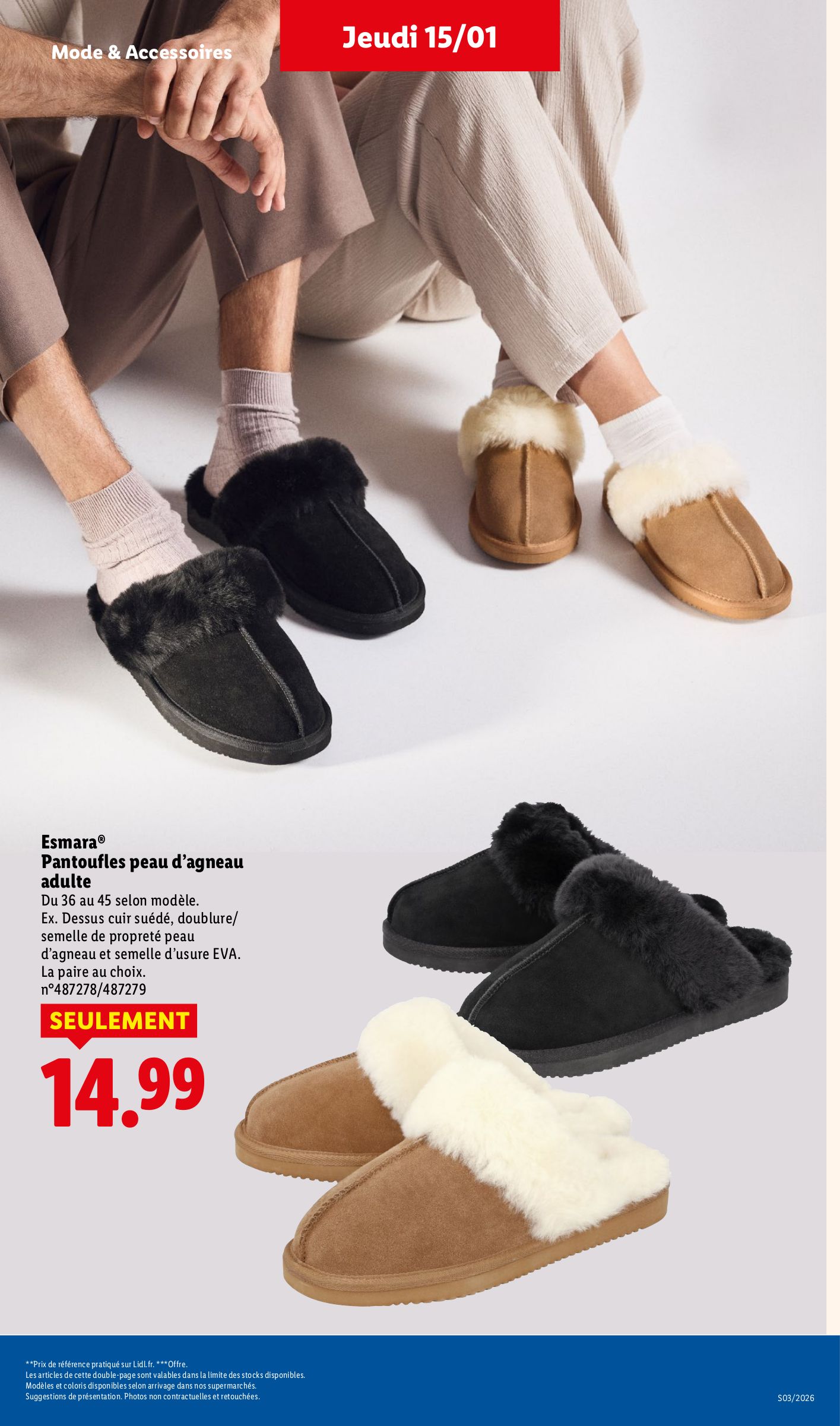 lidl - Catalogue Lidl - Soldes Lidl : Jusqu'à -75% valable du 12/01 au 15/01 - page: 25