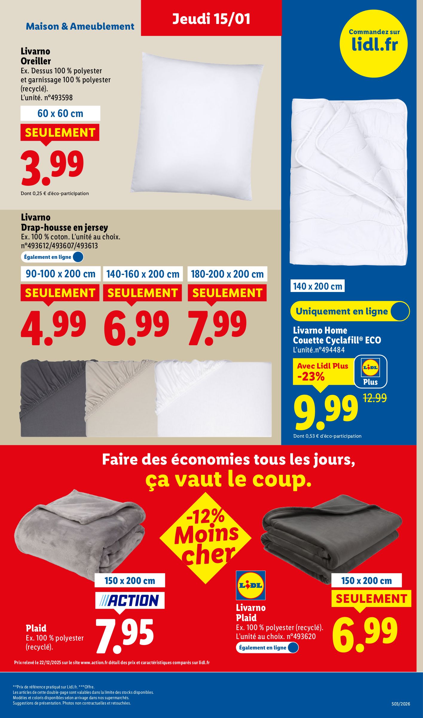 lidl - Catalogue Lidl - Les soldes Lidl, ça vaut le coup. valable du 15/01 au 19/01 - page: 5