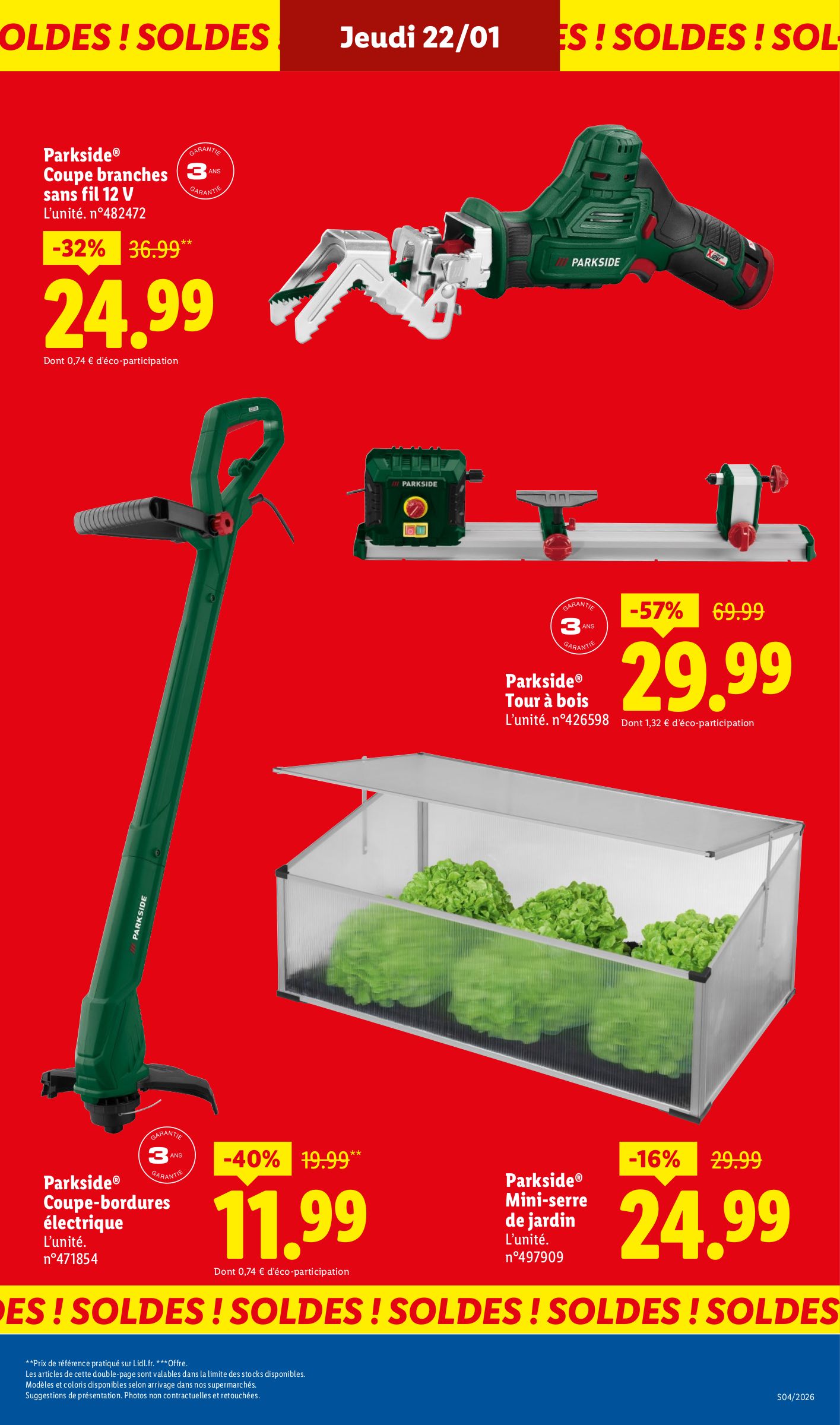 lidl - Catalogue Lidl valable du 22/01 au 28/01 - page: 33