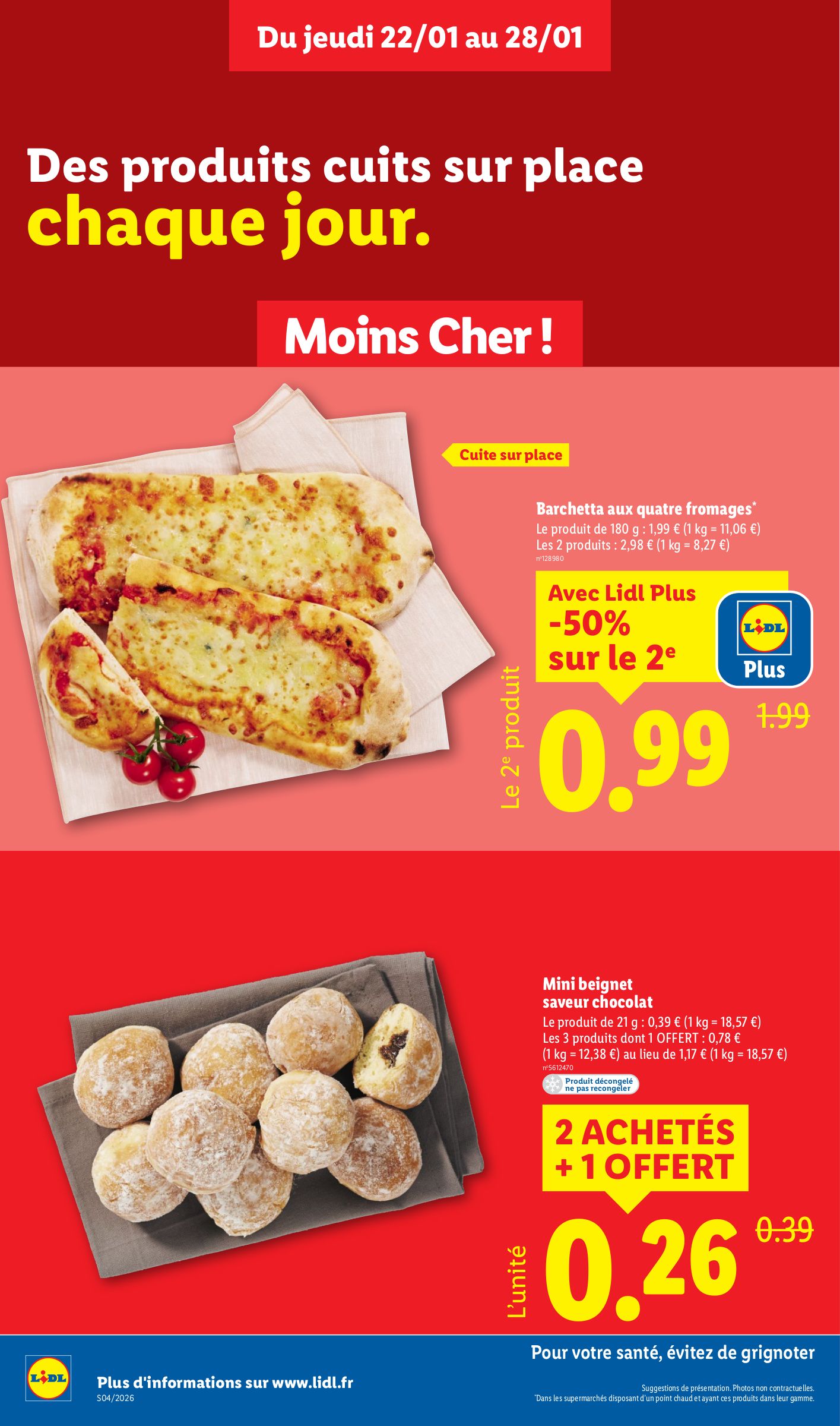 lidl - Catalogue Lidl valable du 22/01 au 28/01 - page: 8
