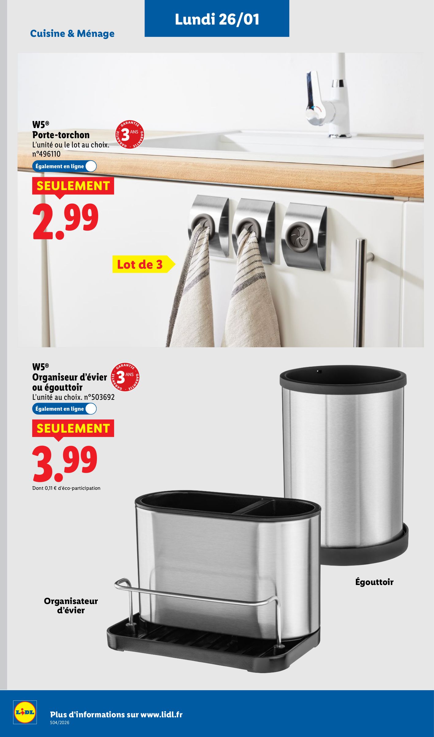 lidl - Catalogue Lidl valable du 22/01 au 28/01 - page: 68
