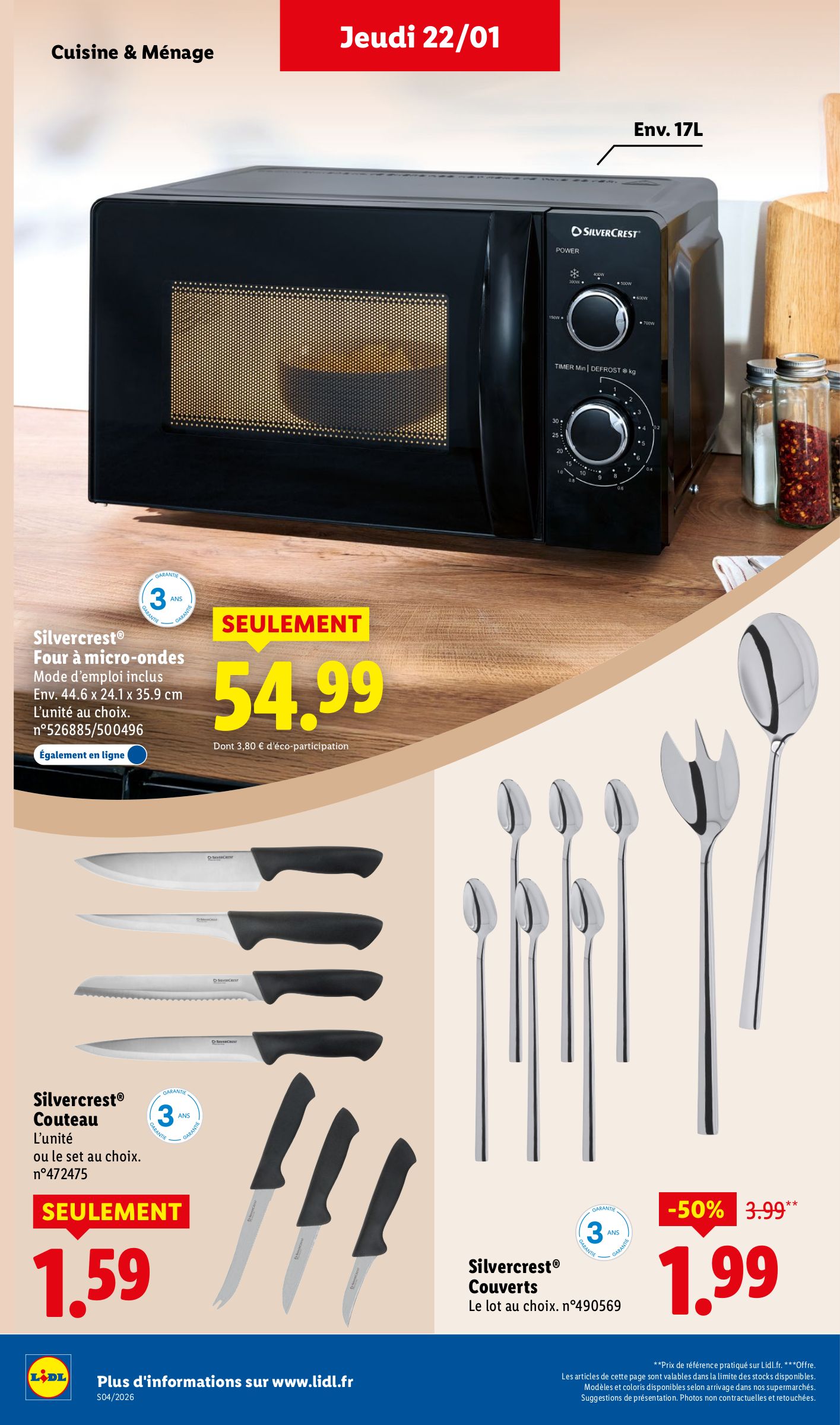 lidl - Catalogue Lidl valable du 22/01 au 28/01 - page: 40