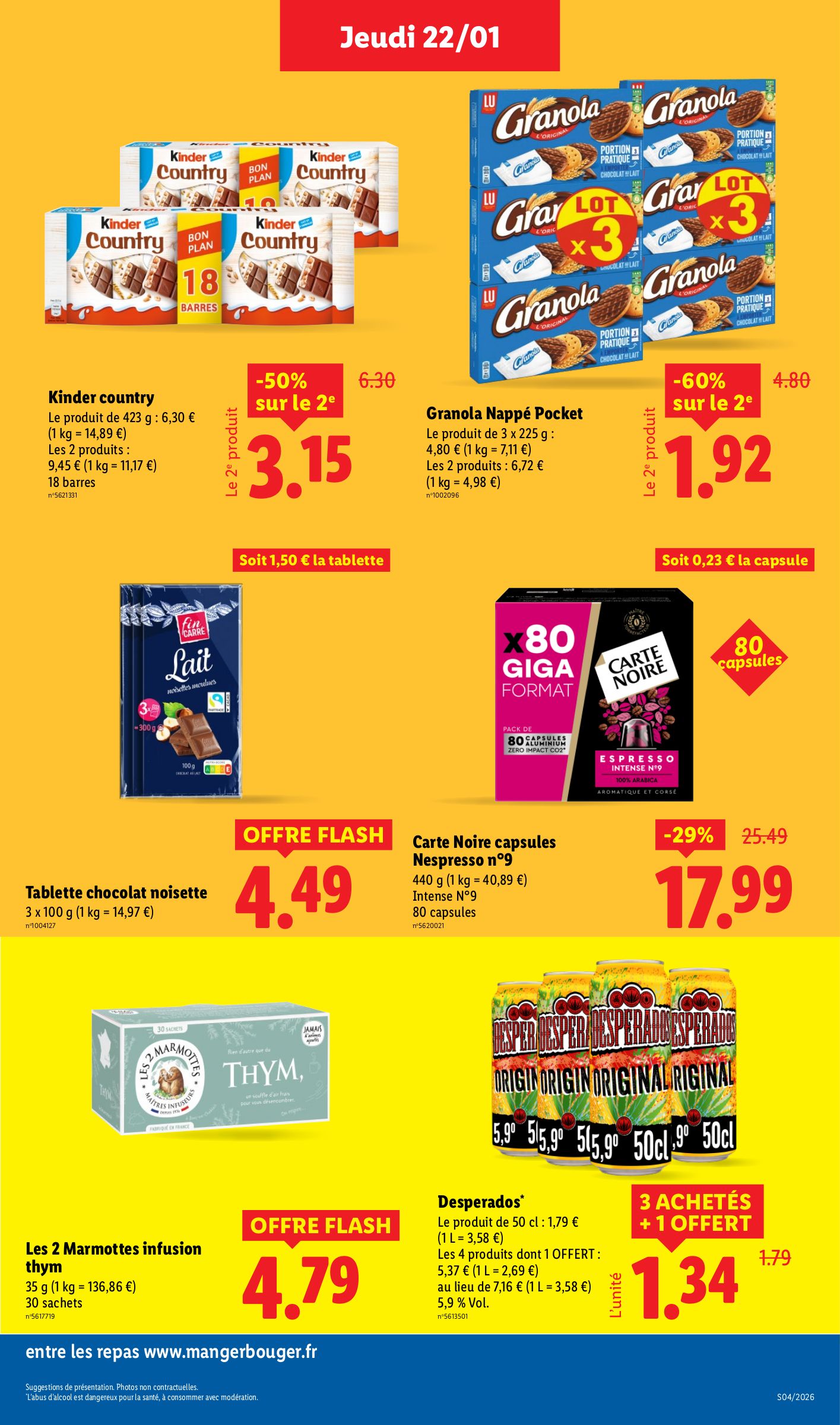lidl - Catalogue Lidl valable du 22/01 au 28/01 - page: 19
