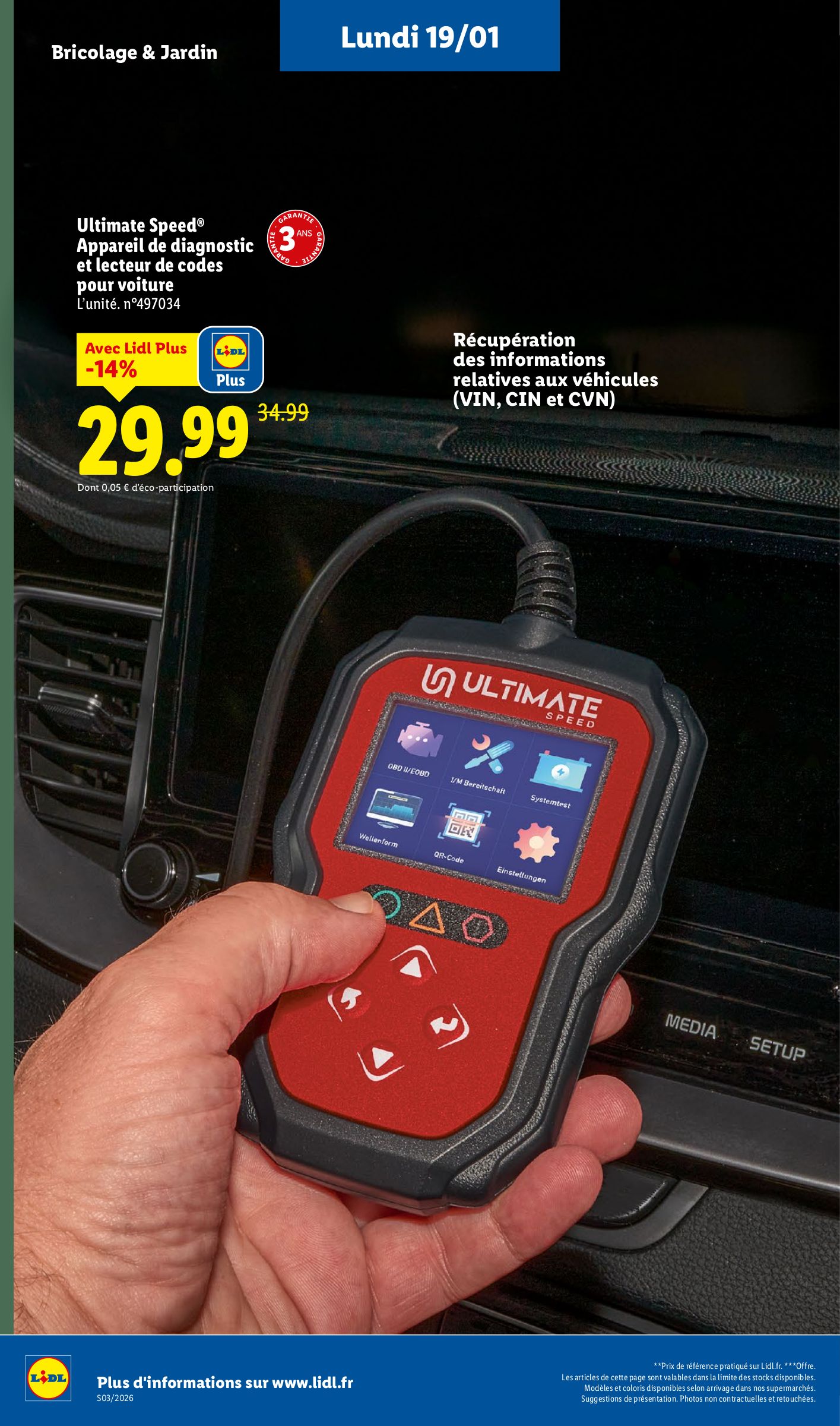 lidl - Catalogue Lidl - Les pépites de la semaine valable du 19/01 au 22/01 - page: 2