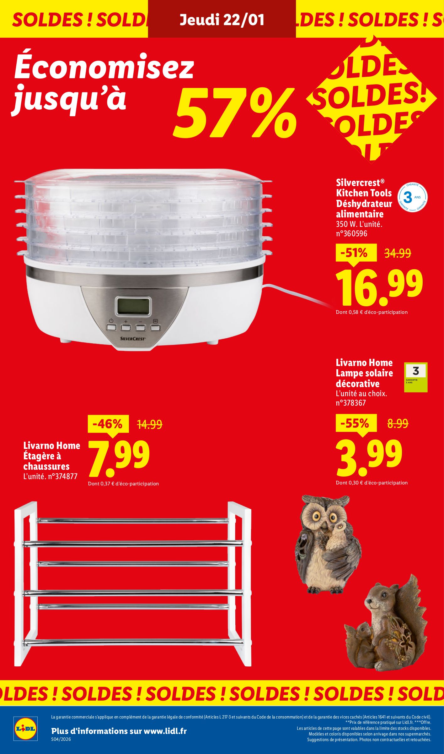 lidl - Catalogue Lidl - Les bonnes affaires de la semaine valable du 22/01 au 26/01 - page: 2