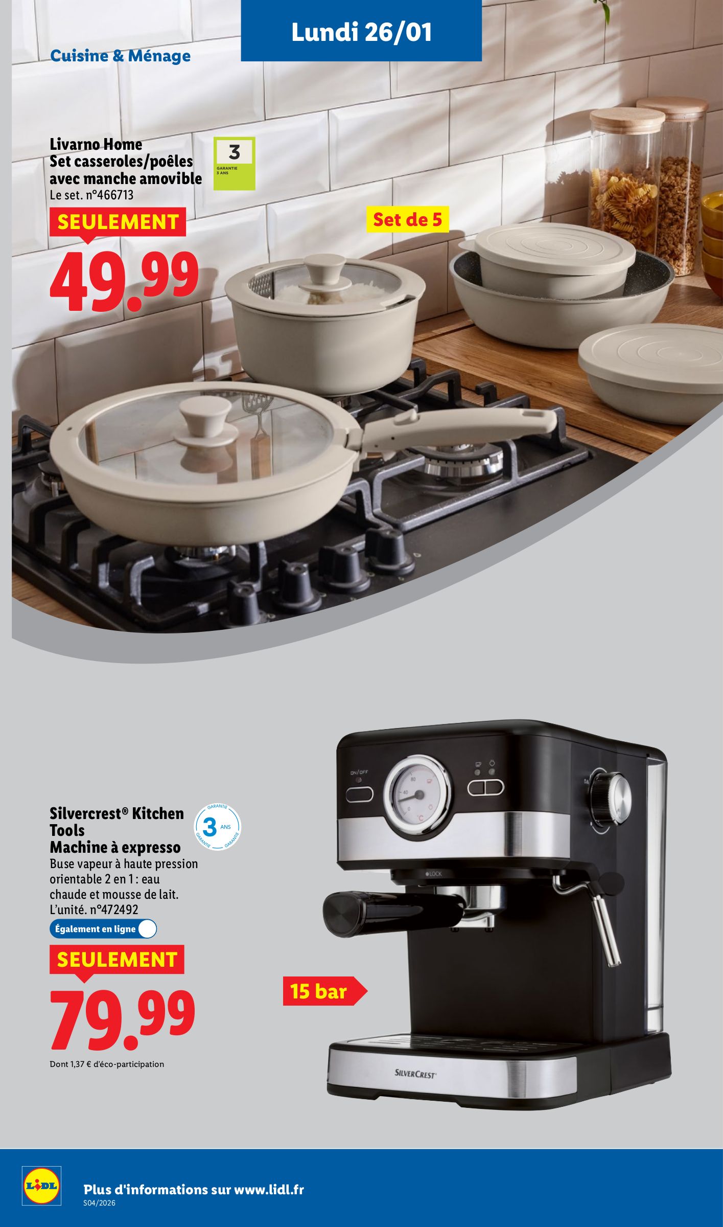 lidl - Catalogue Lidl - Les bonnes affaires de la semaine valable du 22/01 au 26/01 - page: 28