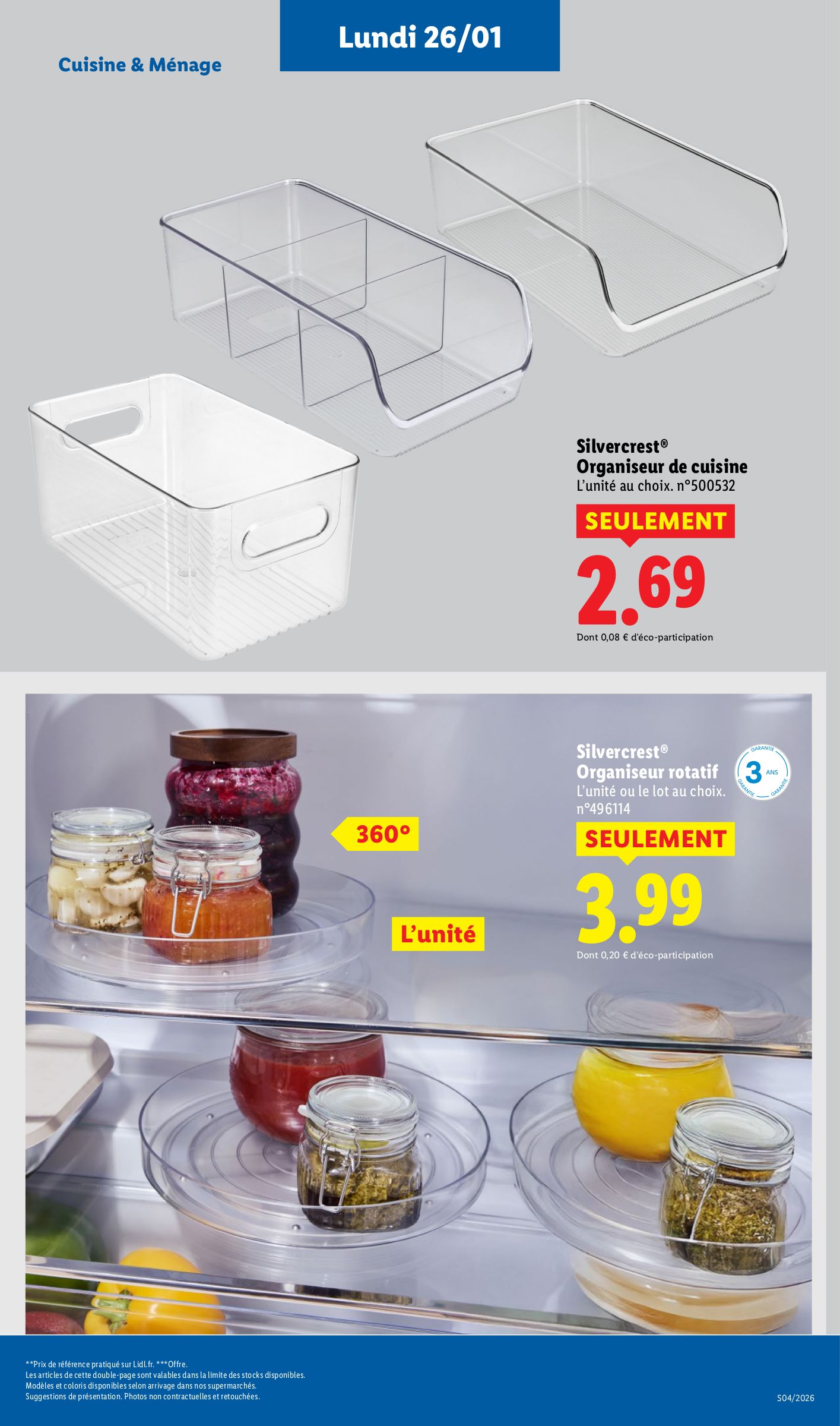 lidl - Catalogue Lidl - Les bonnes affaires de la semaine valable du 22/01 au 26/01 - page: 33