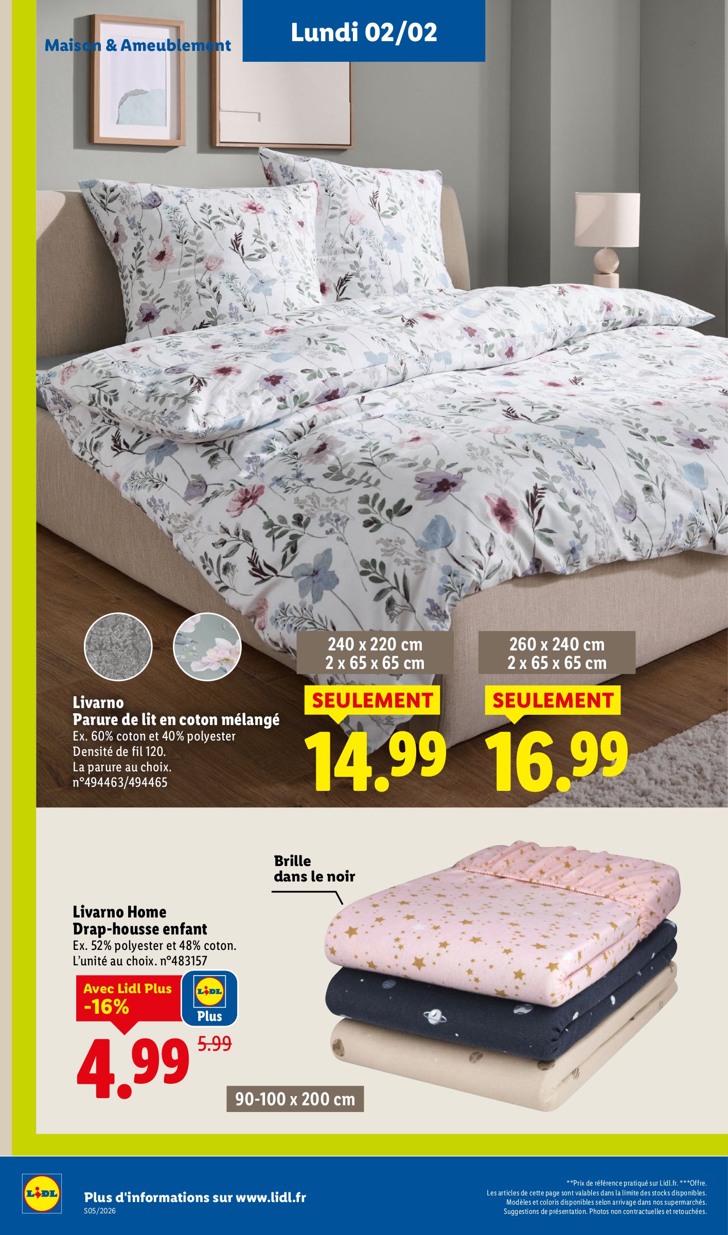 lidl - Catalogue Lidl - Les promos de la semaine valable du 29/01 au 04/02 - page: 66