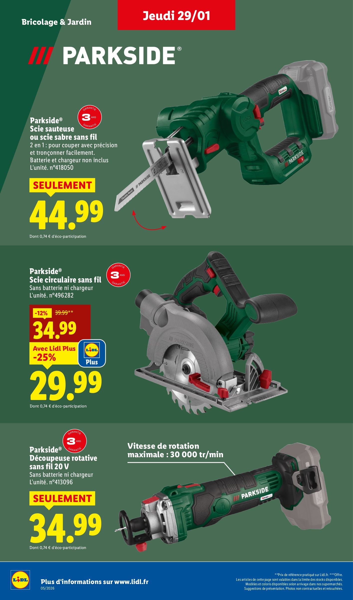 lidl - Catalogue Lidl - Les promos de la semaine valable du 29/01 au 04/02 - page: 40